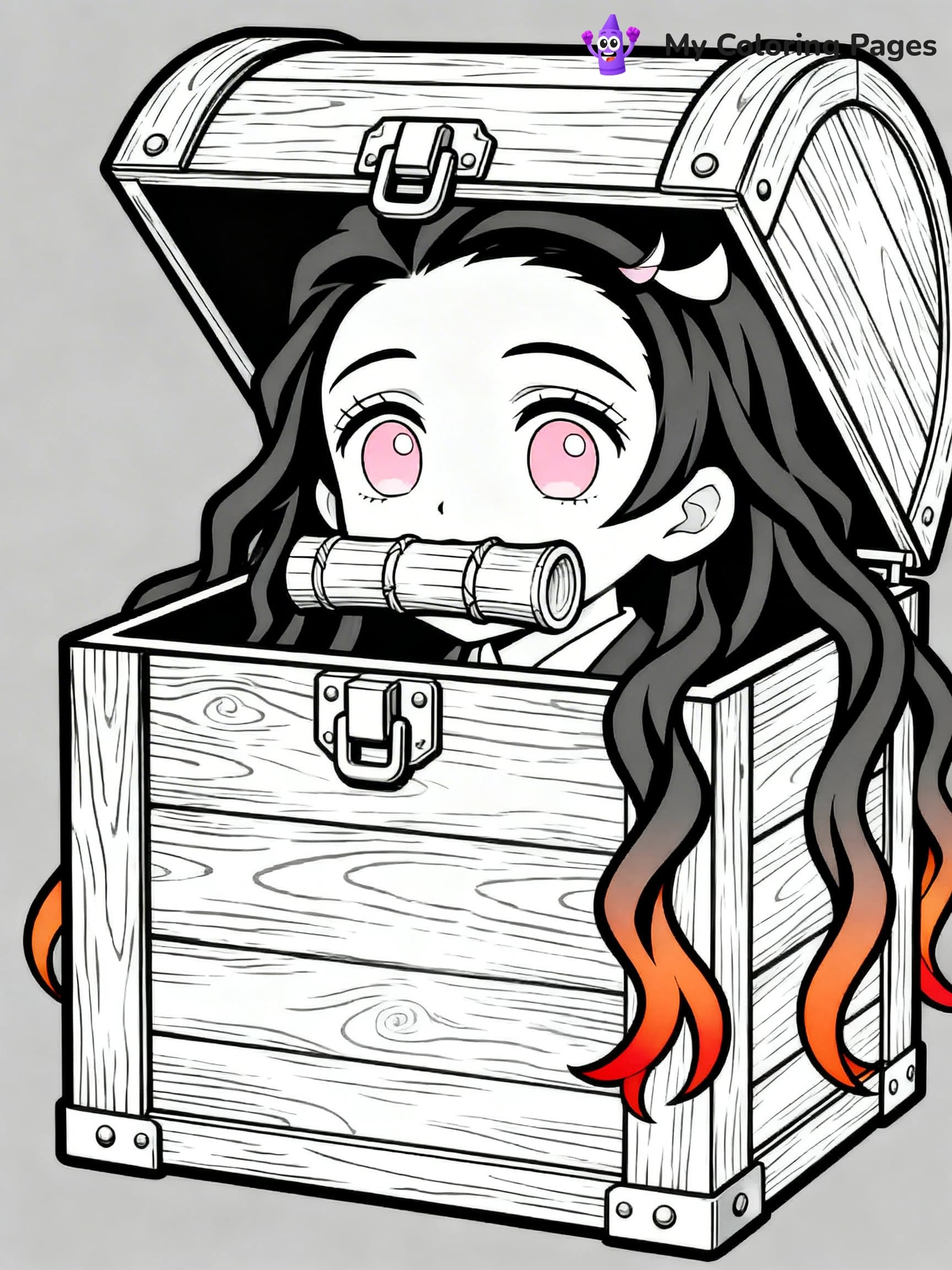 Hashira Demon Slayer Coloring Pages - 12