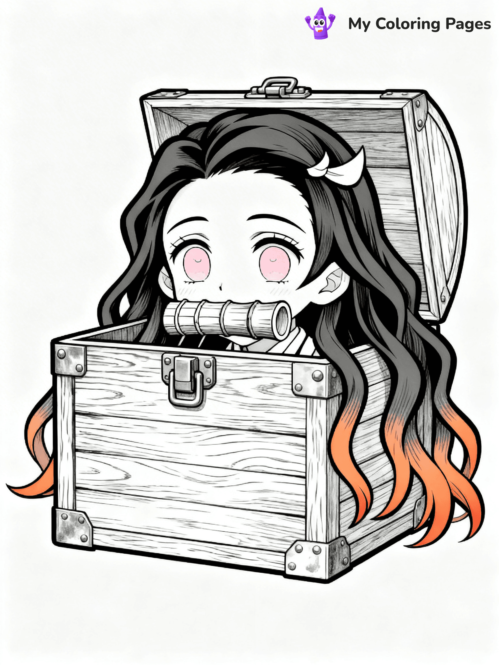 Hashira Demon Slayer Coloring Pages - 9