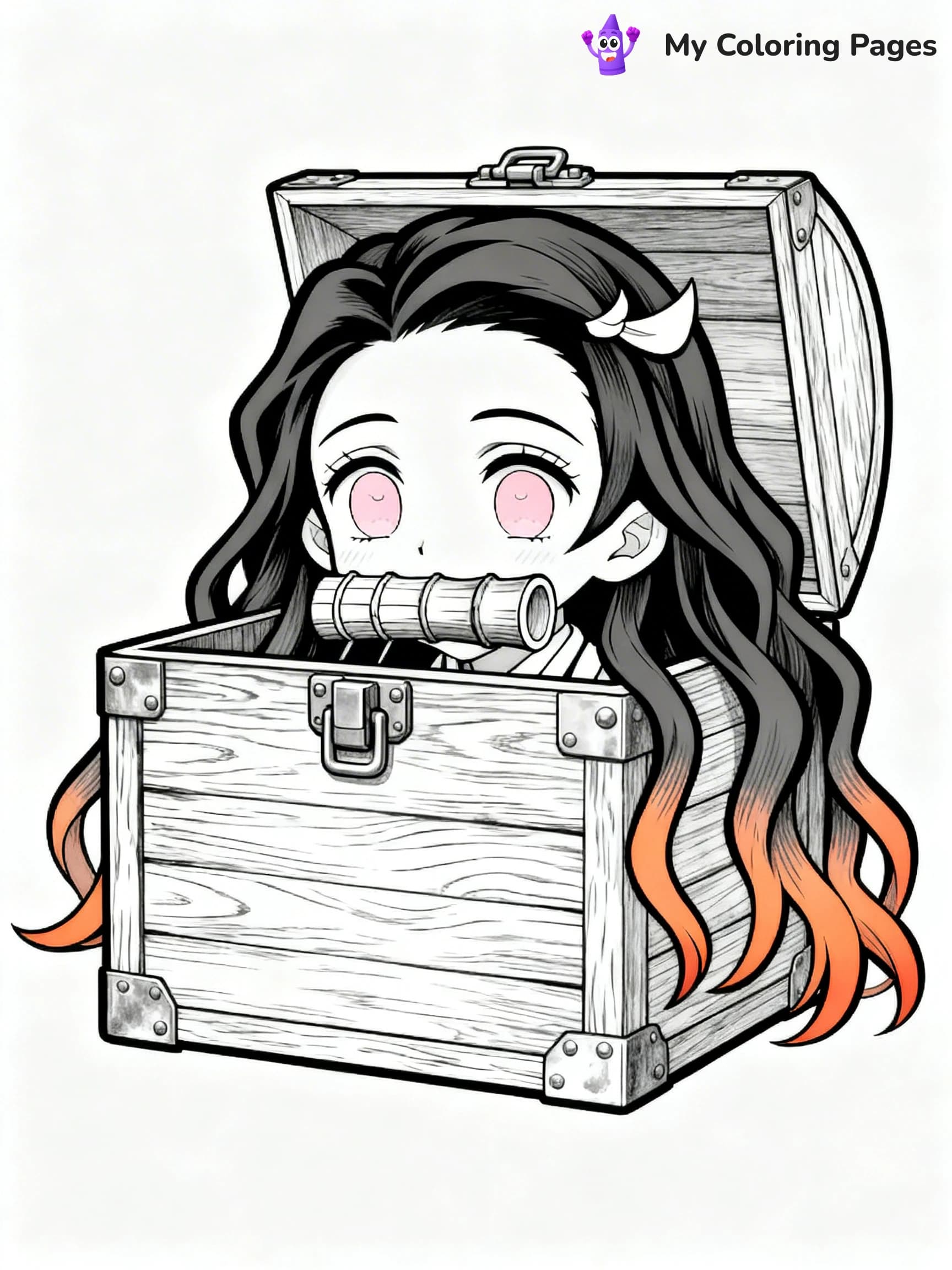 Hashira Demon Slayer Coloring Pages - 9