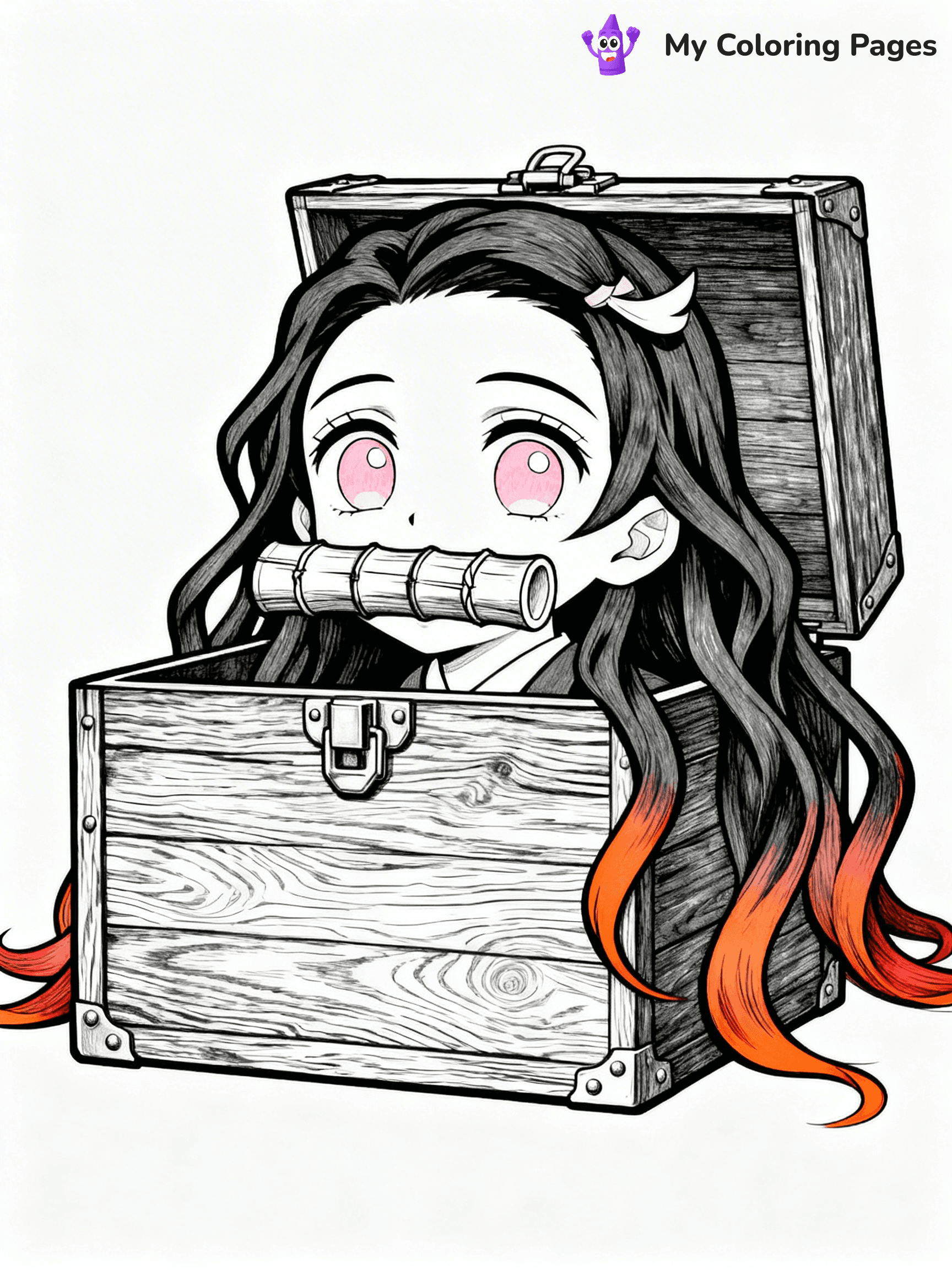 Hashira Demon Slayer Coloring Pages - 8