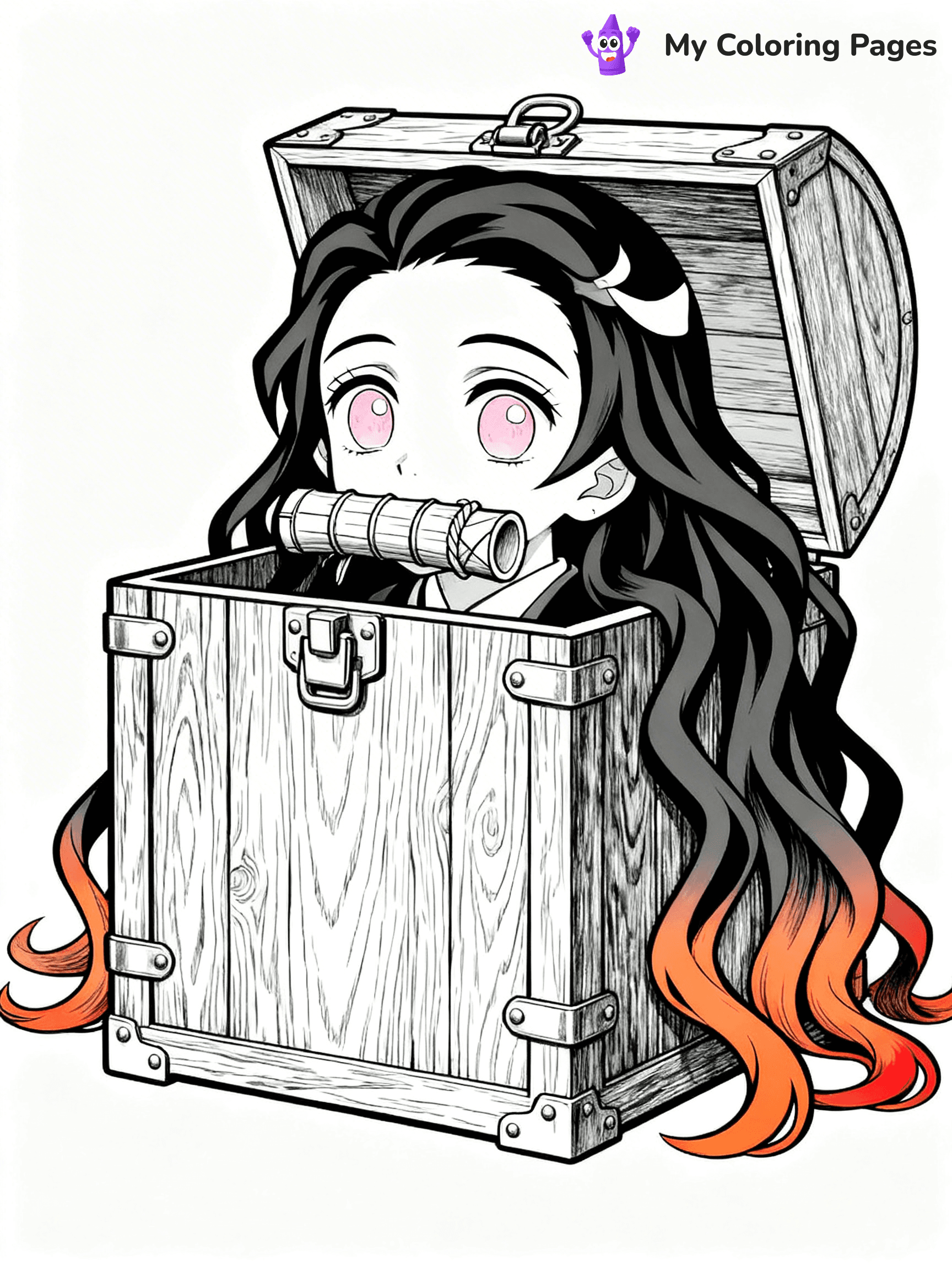 Hashira Demon Slayer Coloring Pages - 7