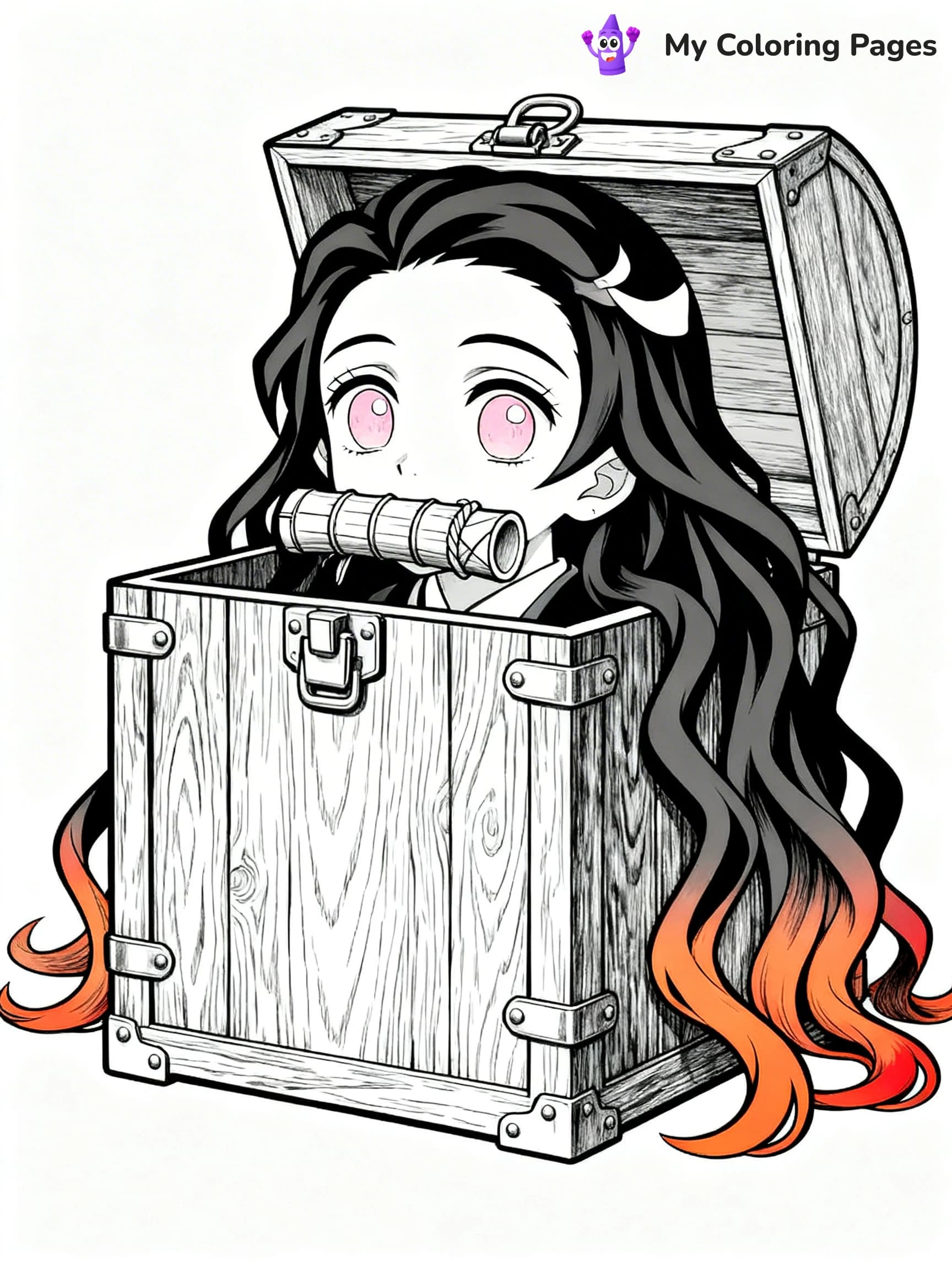 Hashira Demon Slayer Coloring Pages - 7