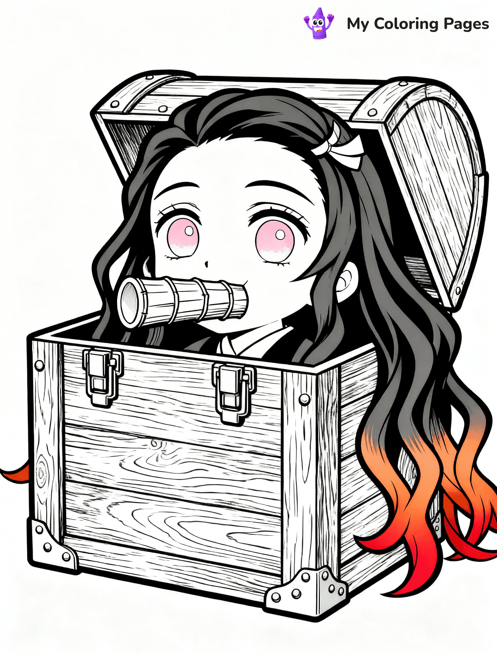 Hashira Demon Slayer Coloring Pages - 6