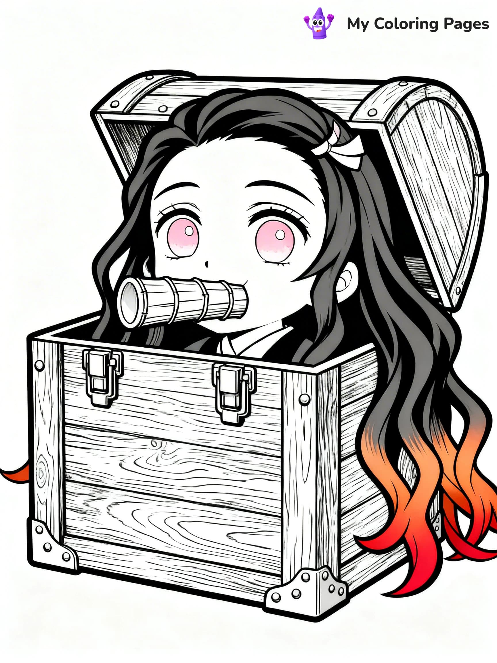 Hashira Demon Slayer Coloring Pages - 6