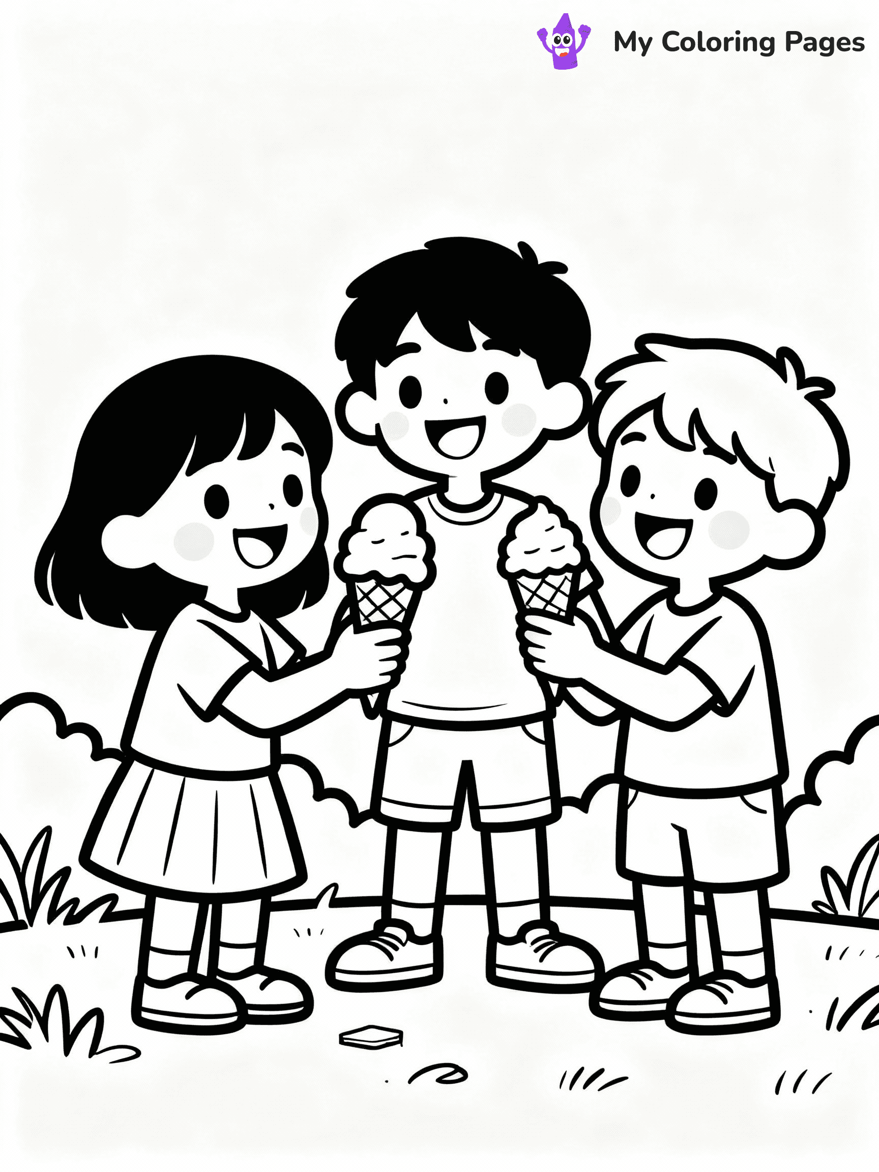 Friendship Coloring Pages - 36