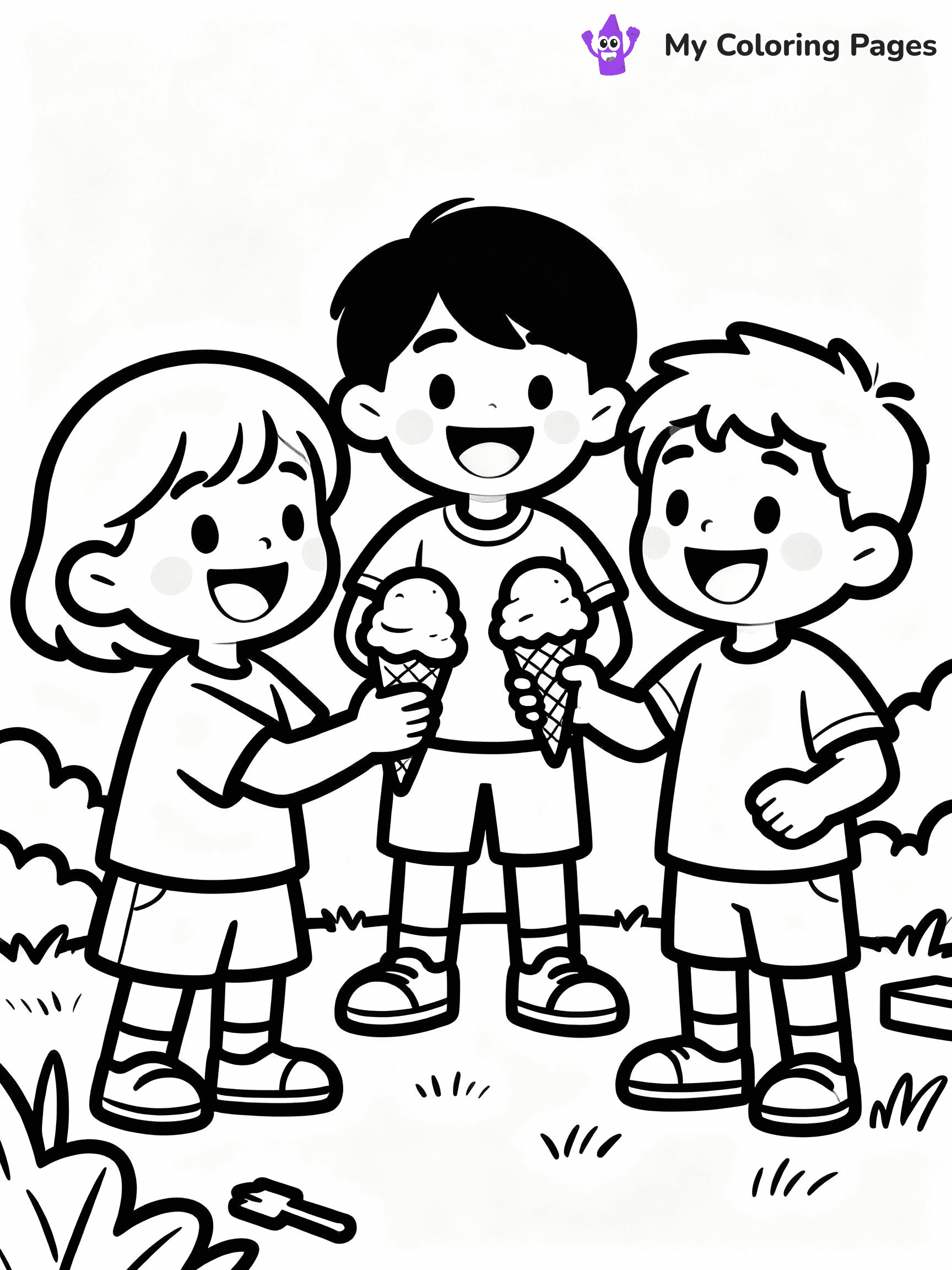 Friendship Coloring Pages - 34