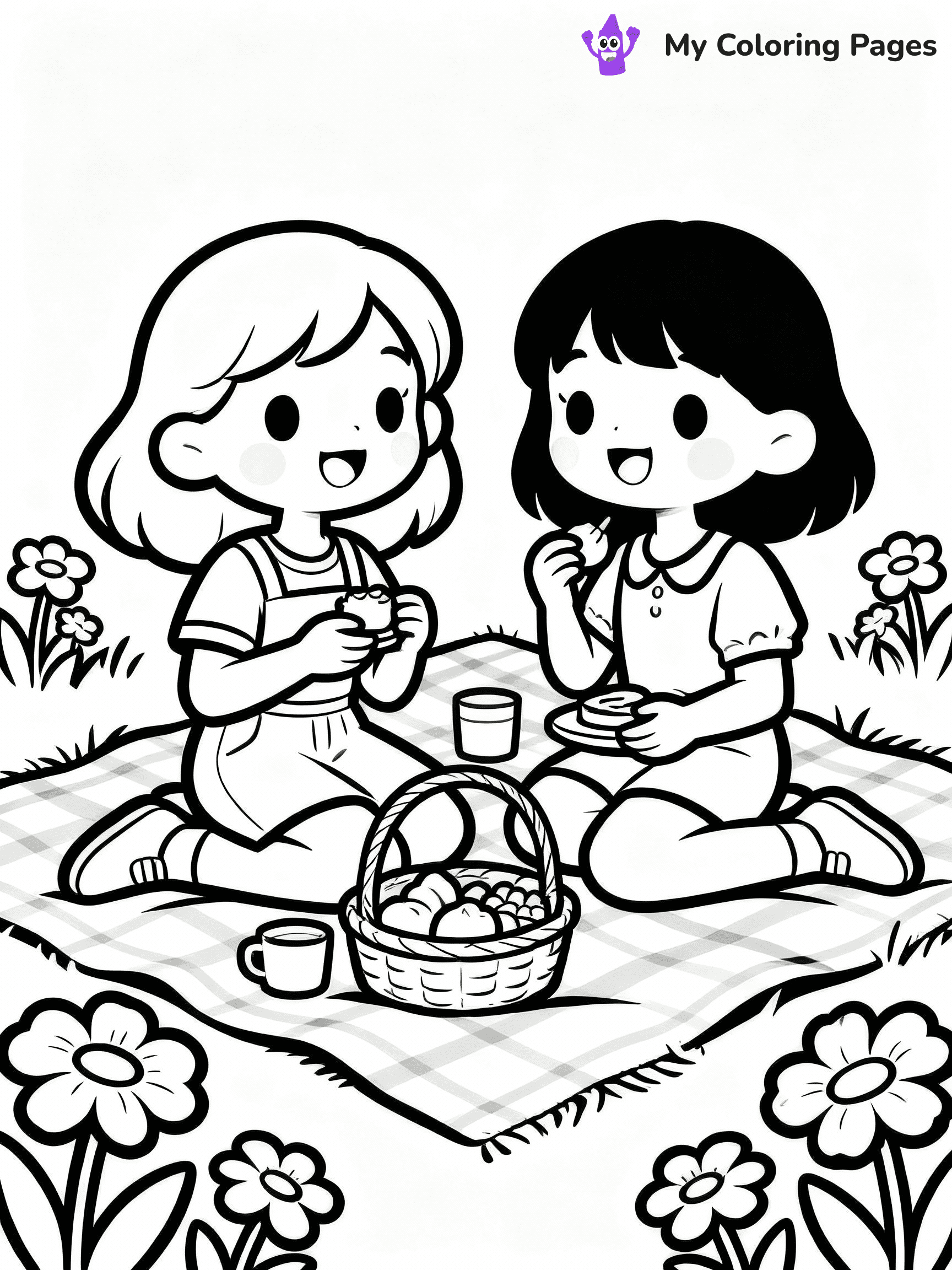 Friendship Coloring Pages - 30