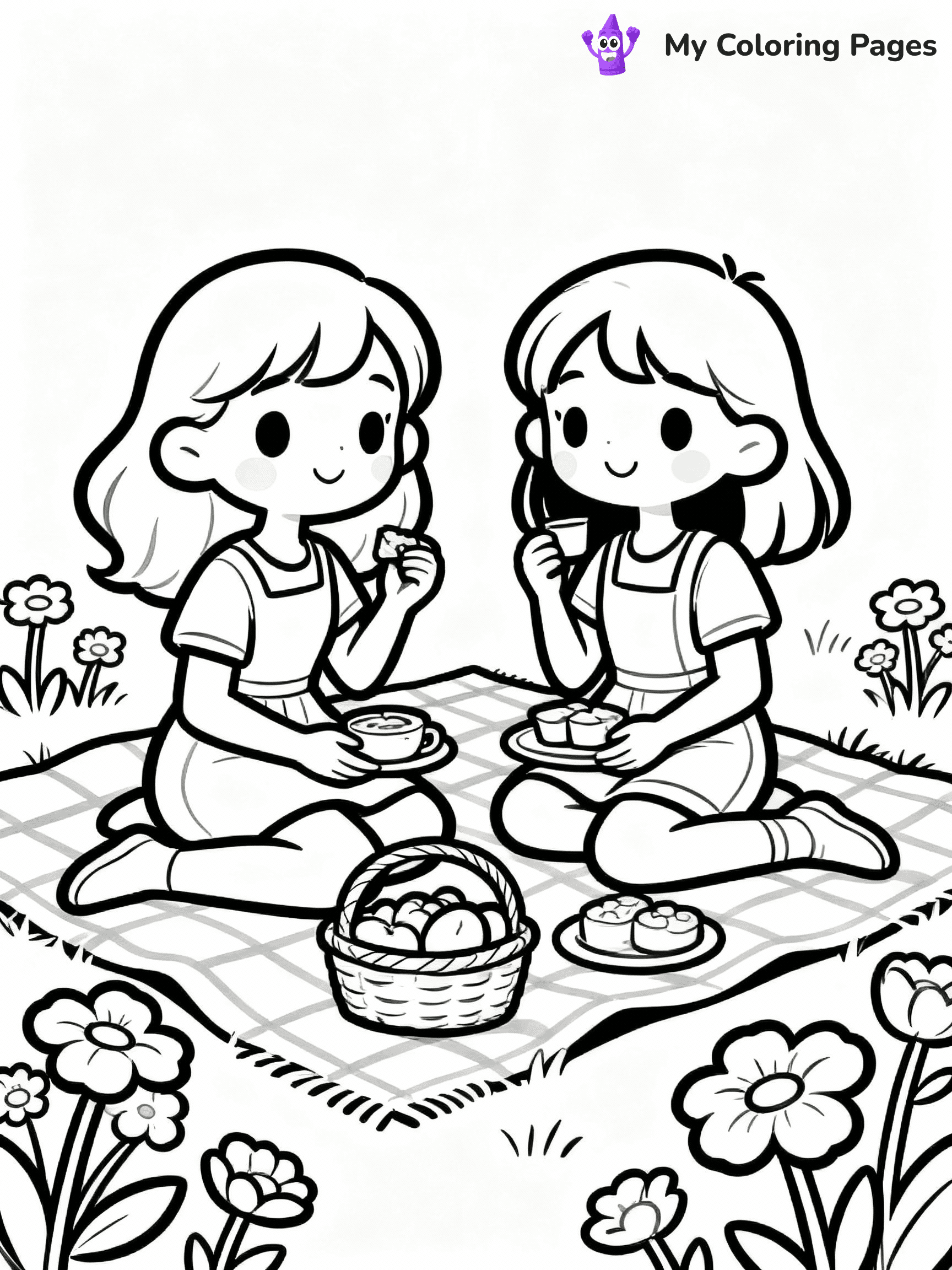 Friendship Coloring Pages - 29