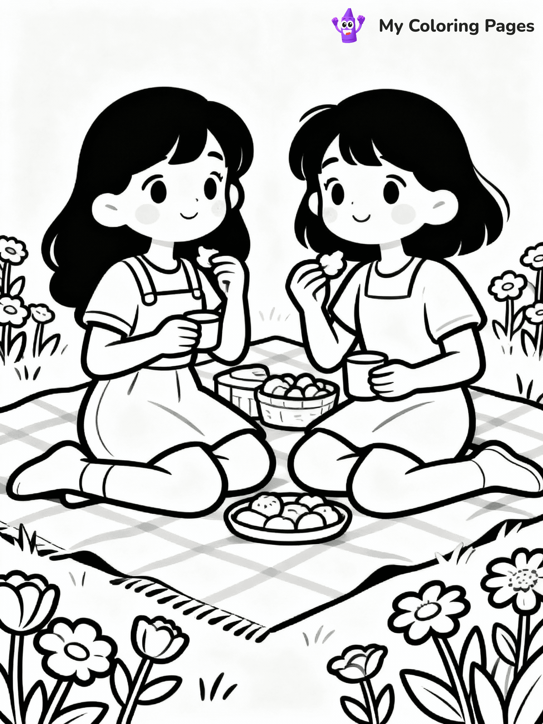 Friendship Coloring Pages - 28