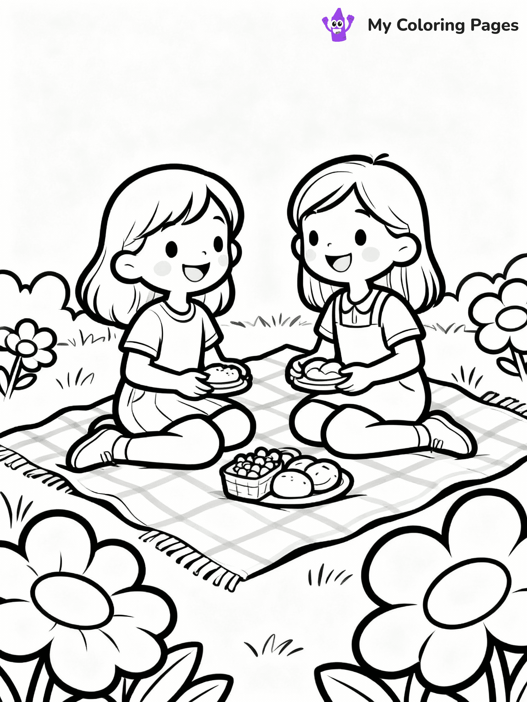 Friendship Coloring Pages - 27