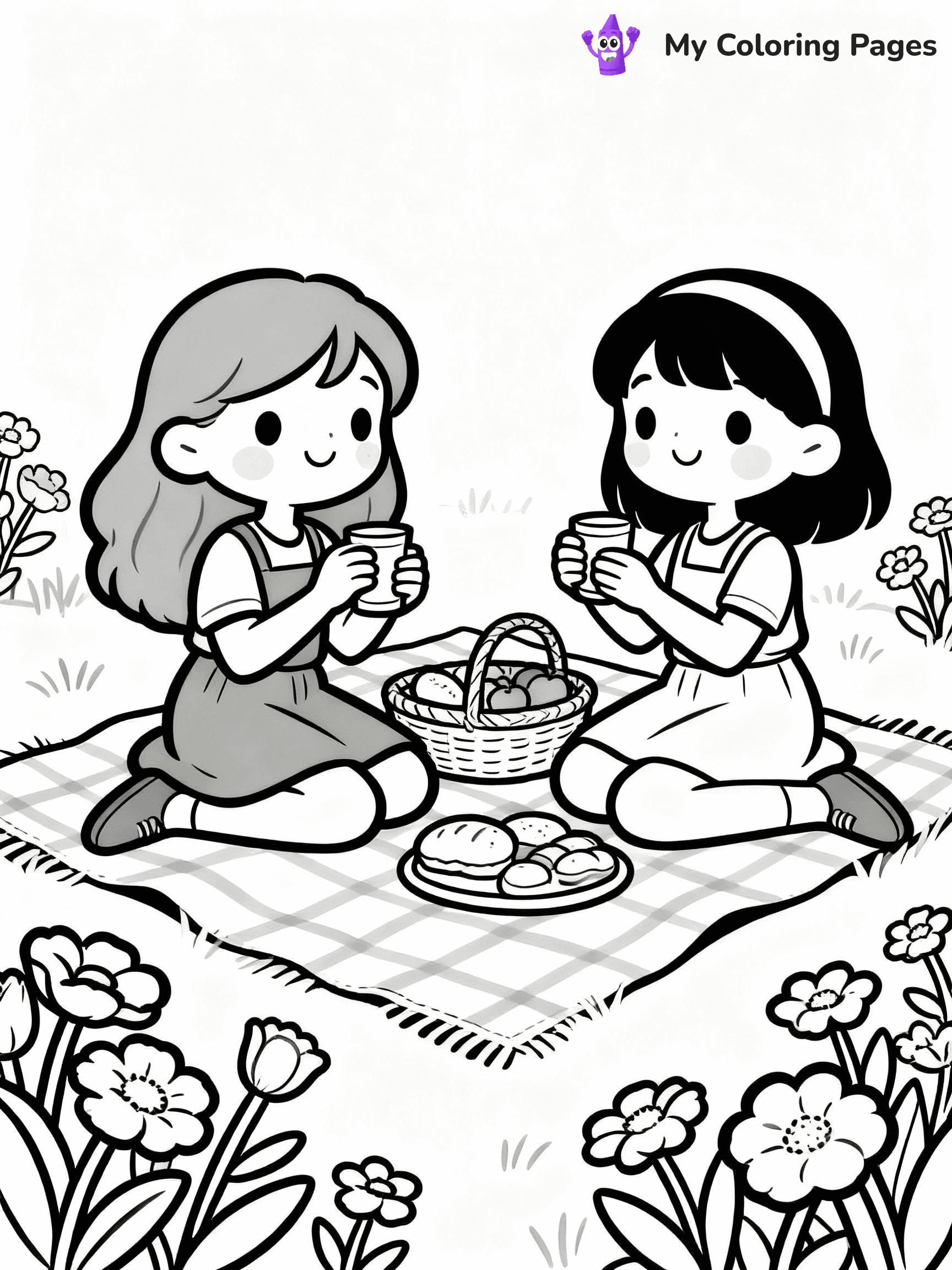 Friendship Coloring Pages - 26