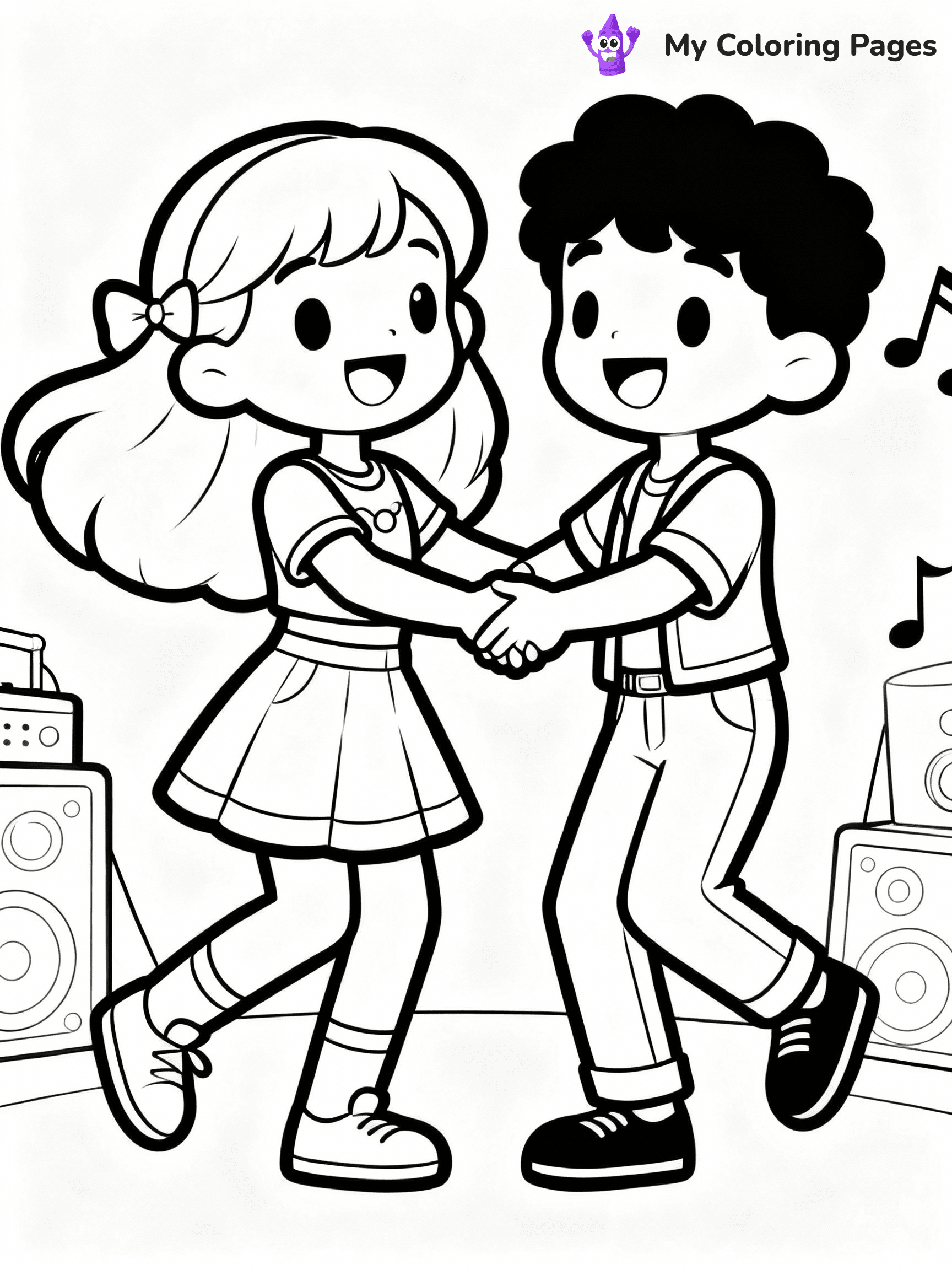 Friendship Coloring Pages - 16