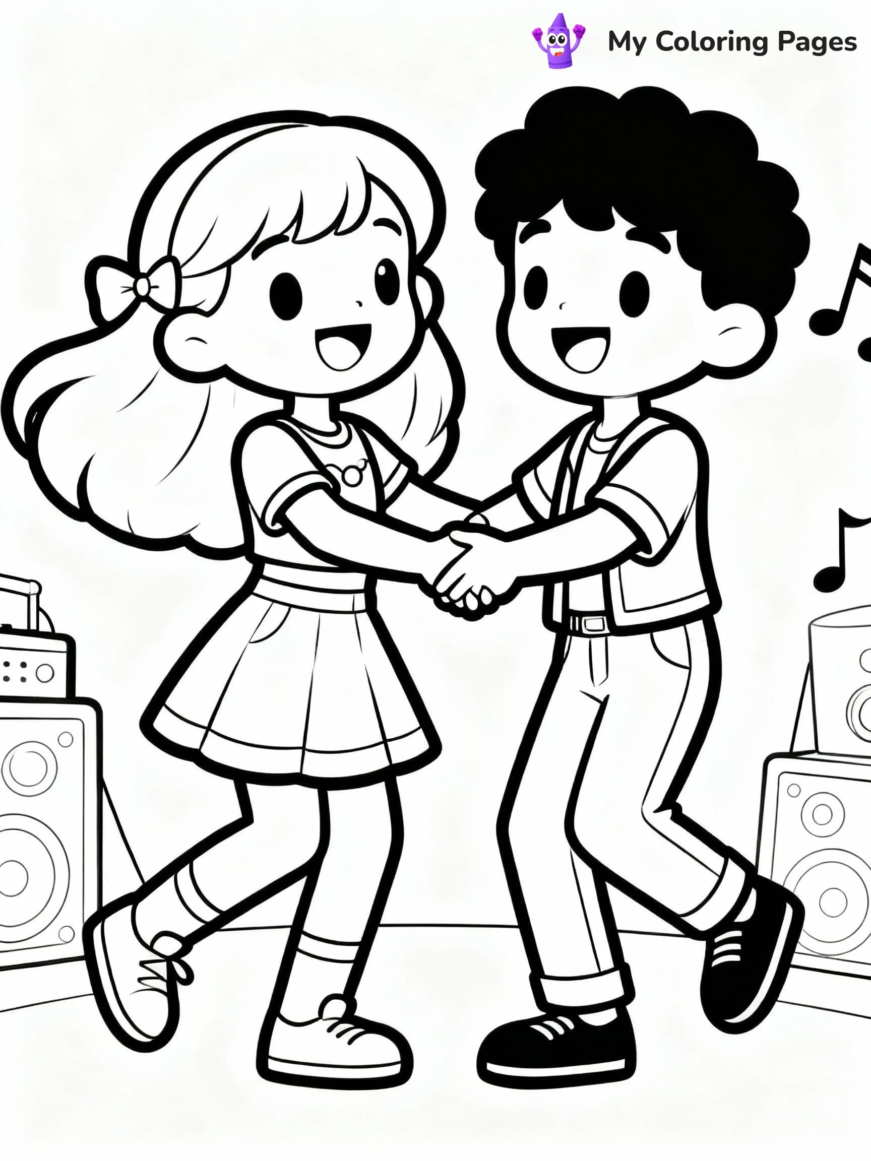 Friendship Coloring Pages - 16