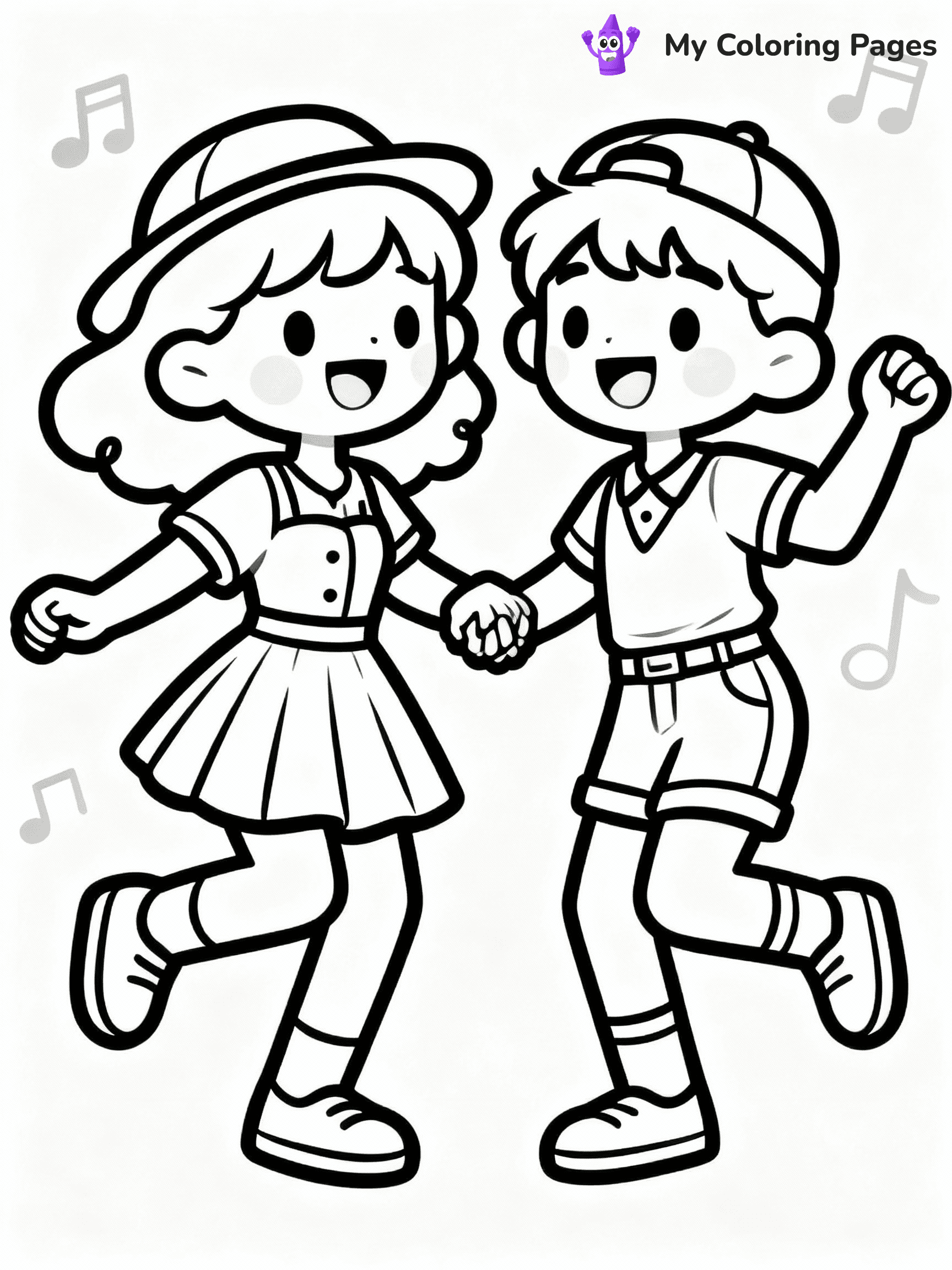 Friendship Coloring Pages - 15