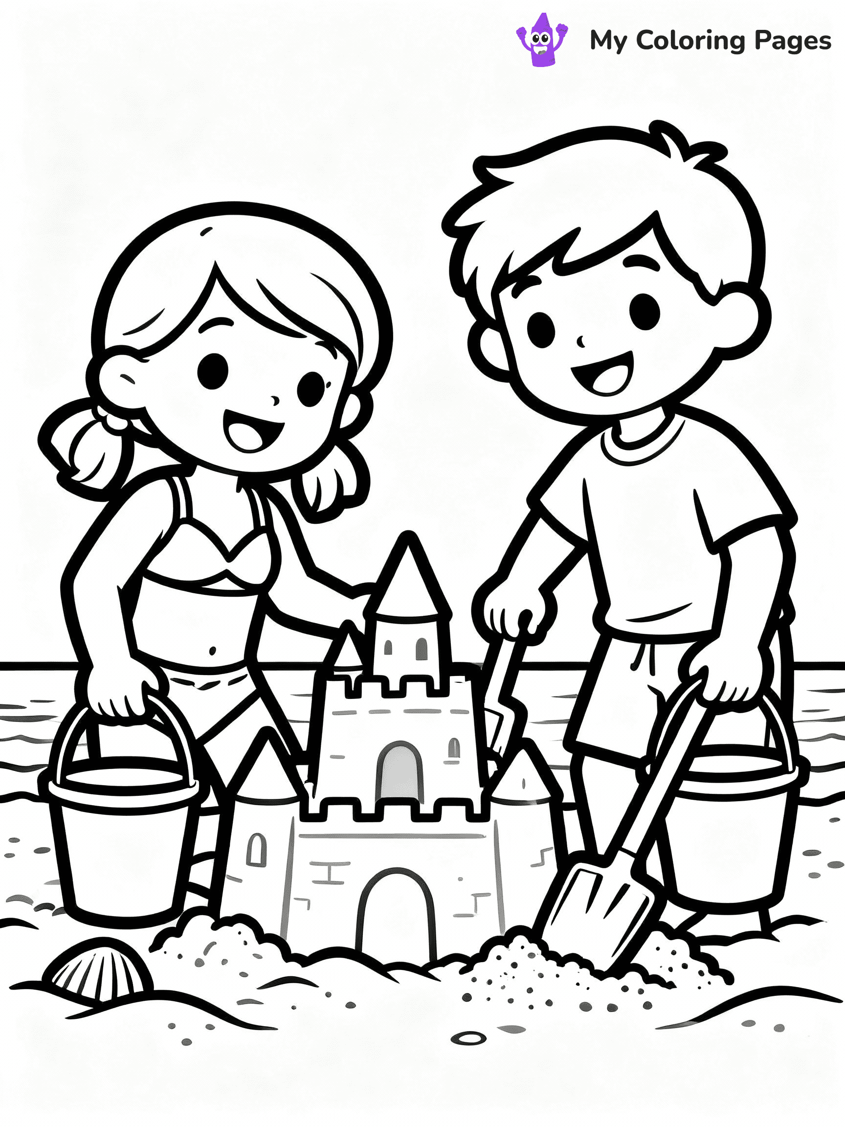 Friendship Coloring Pages - 5