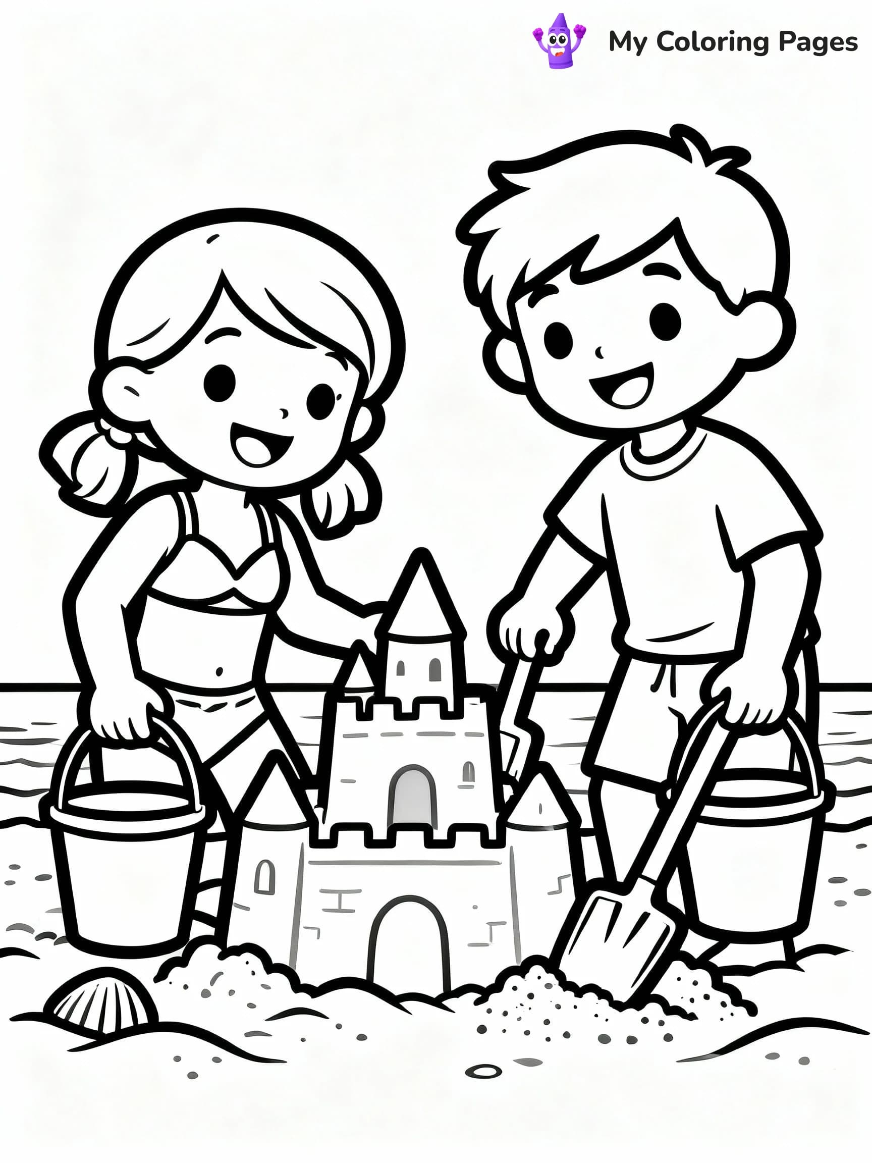 Friendship Coloring Pages - 5