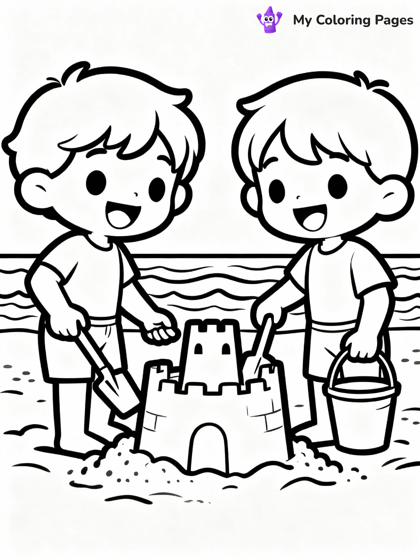 Friendship Coloring Pages - 4