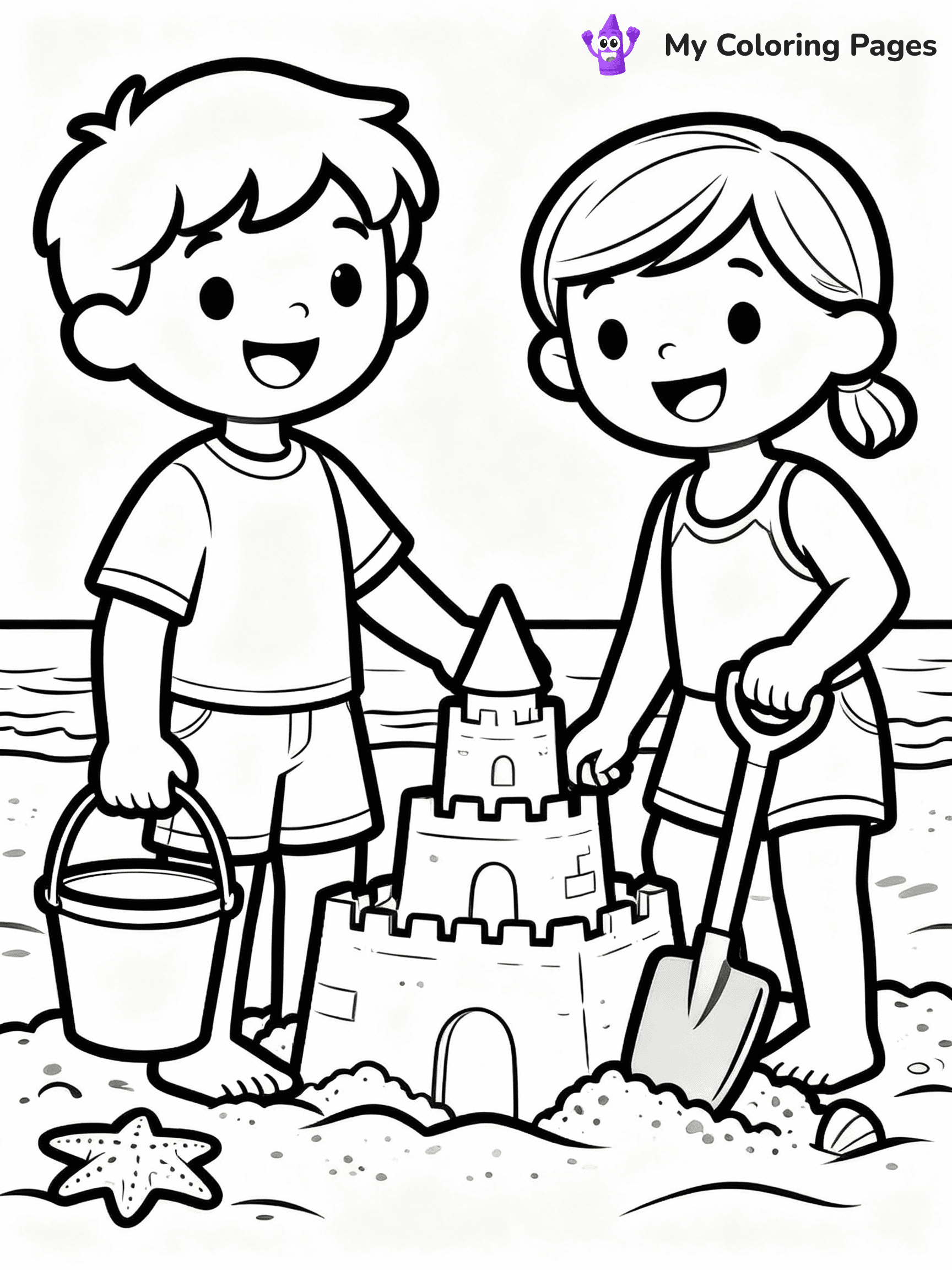 Friendship Coloring Pages - 3