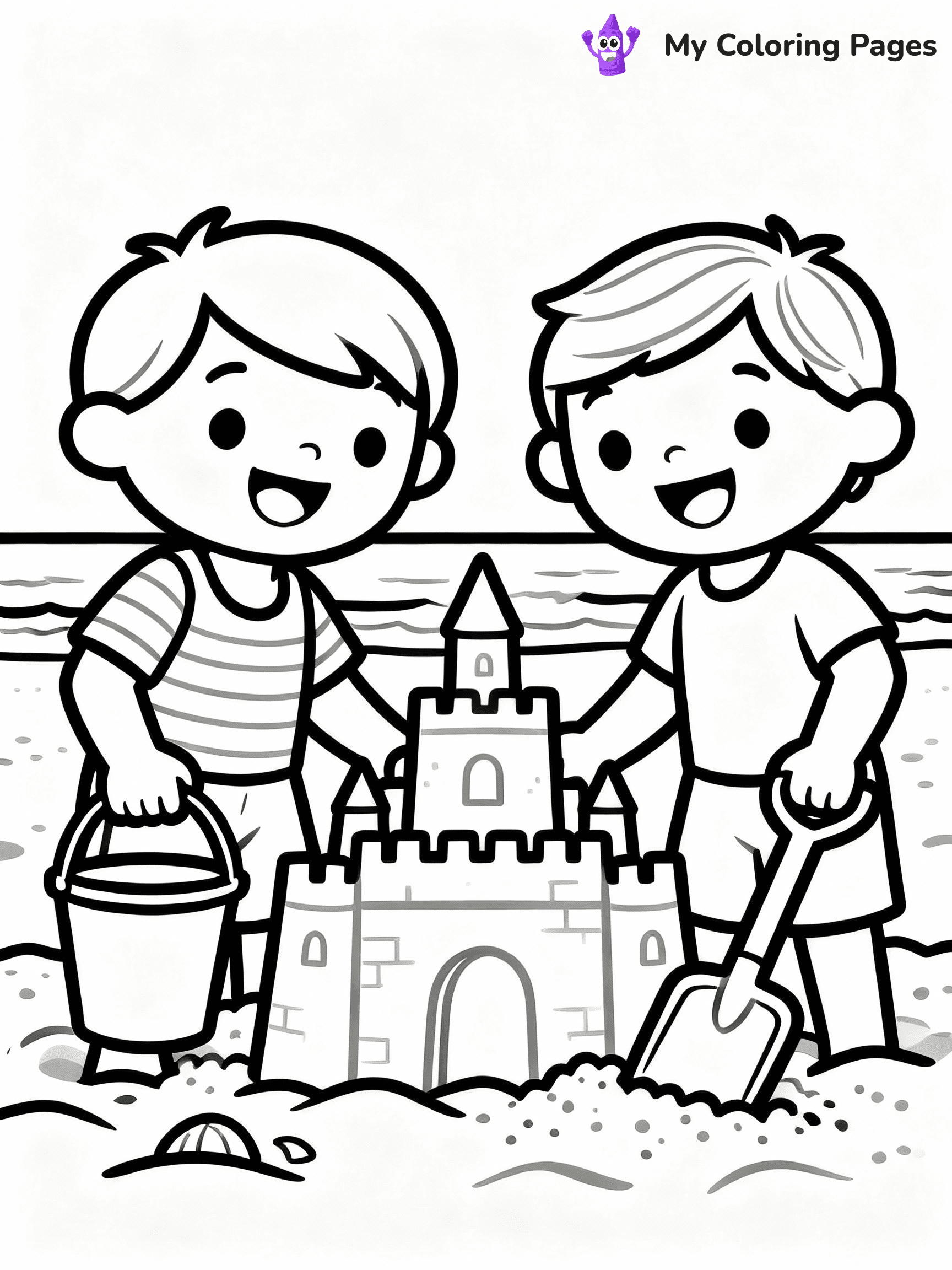 Friendship Coloring Pages - 2