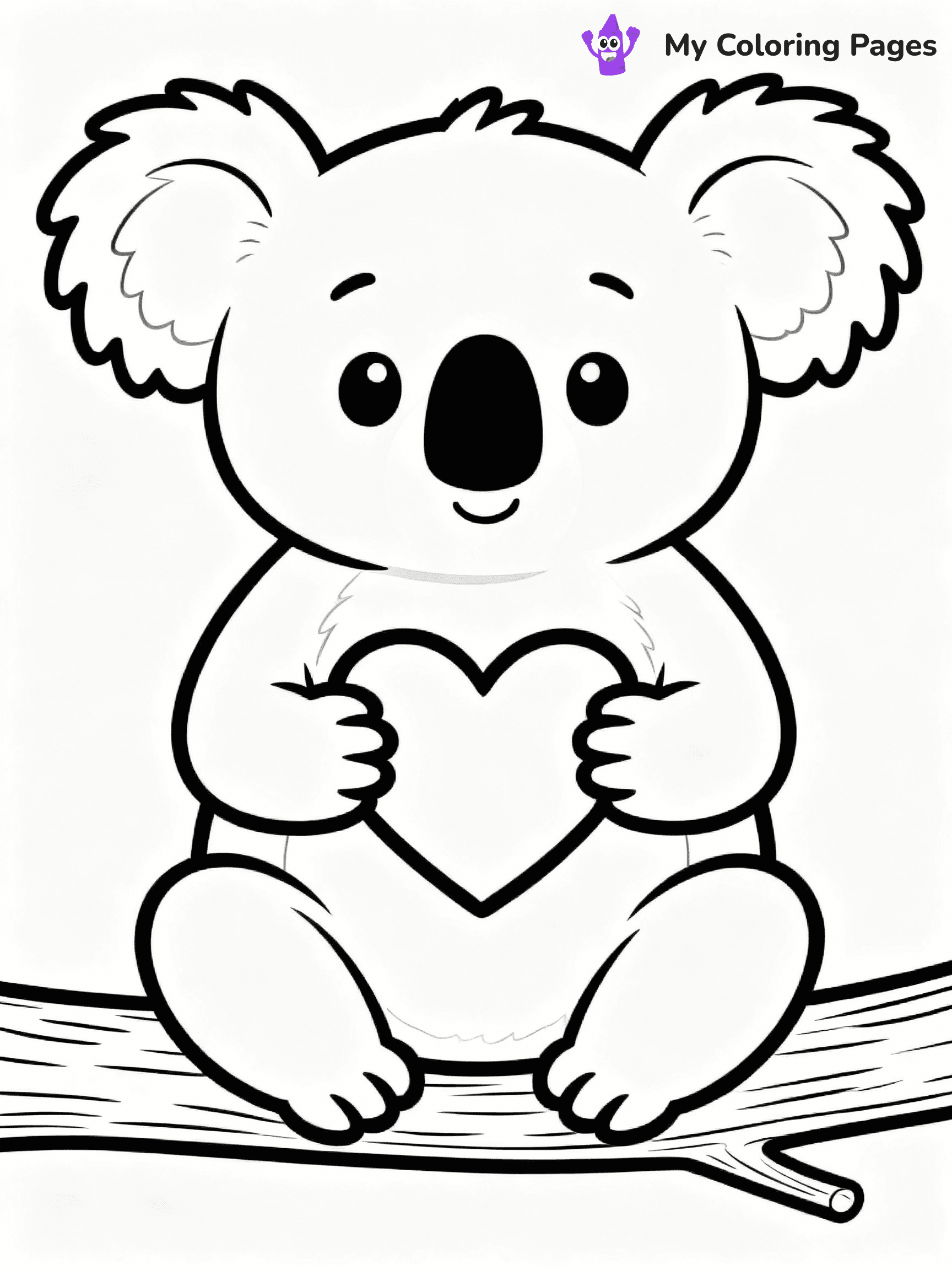 I Love You Coloring Pages - 23