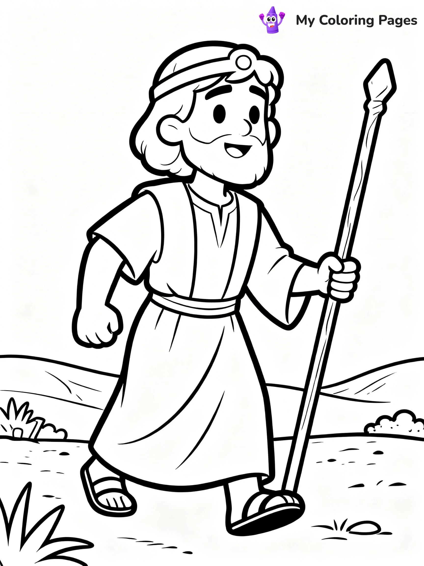 Joshua Coloring Pages - 24