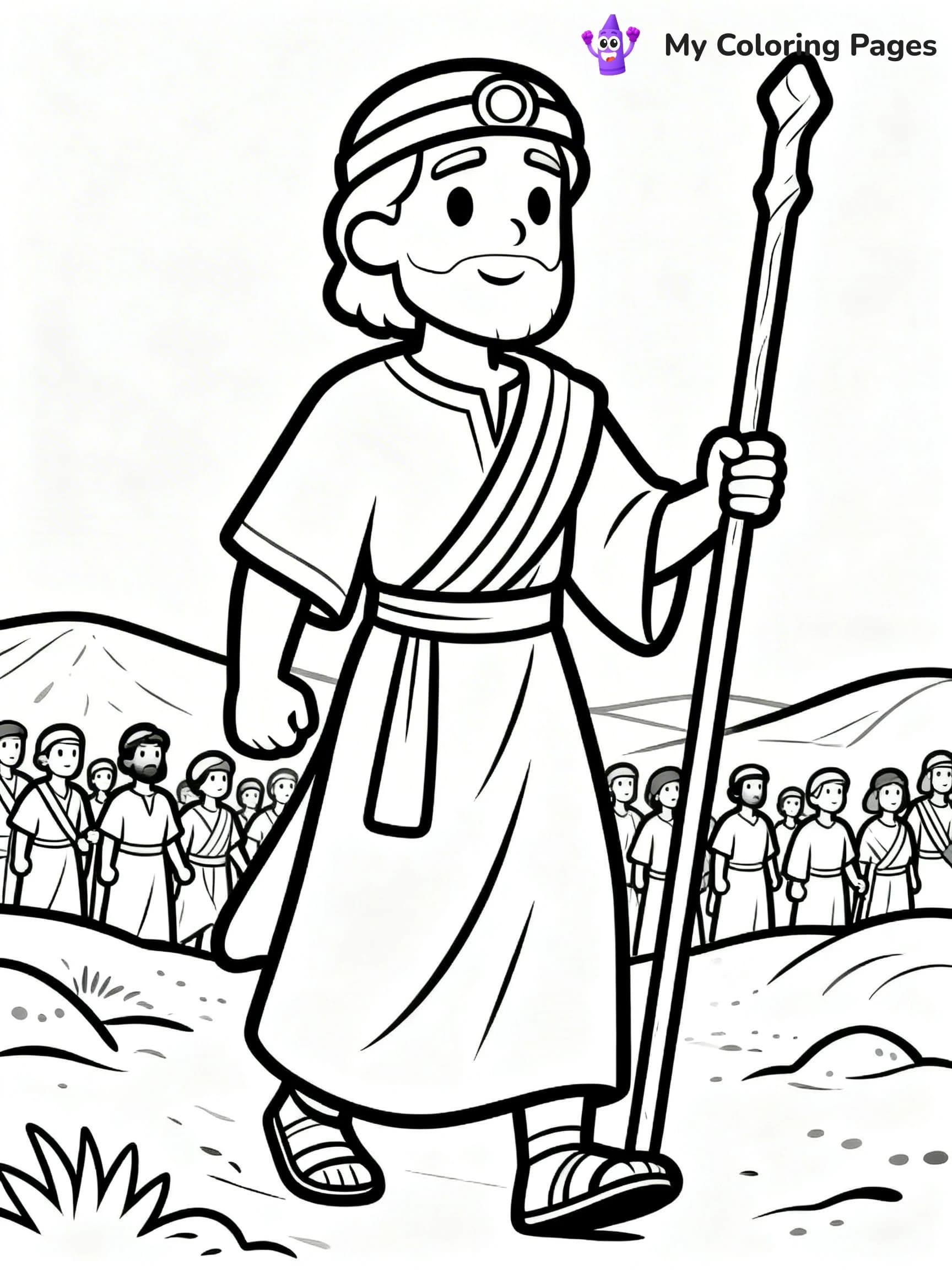 Joshua Coloring Pages - 22