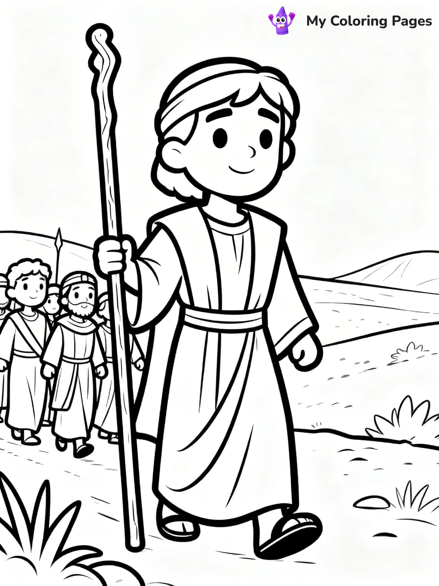 Joshua Coloring Pages - 21