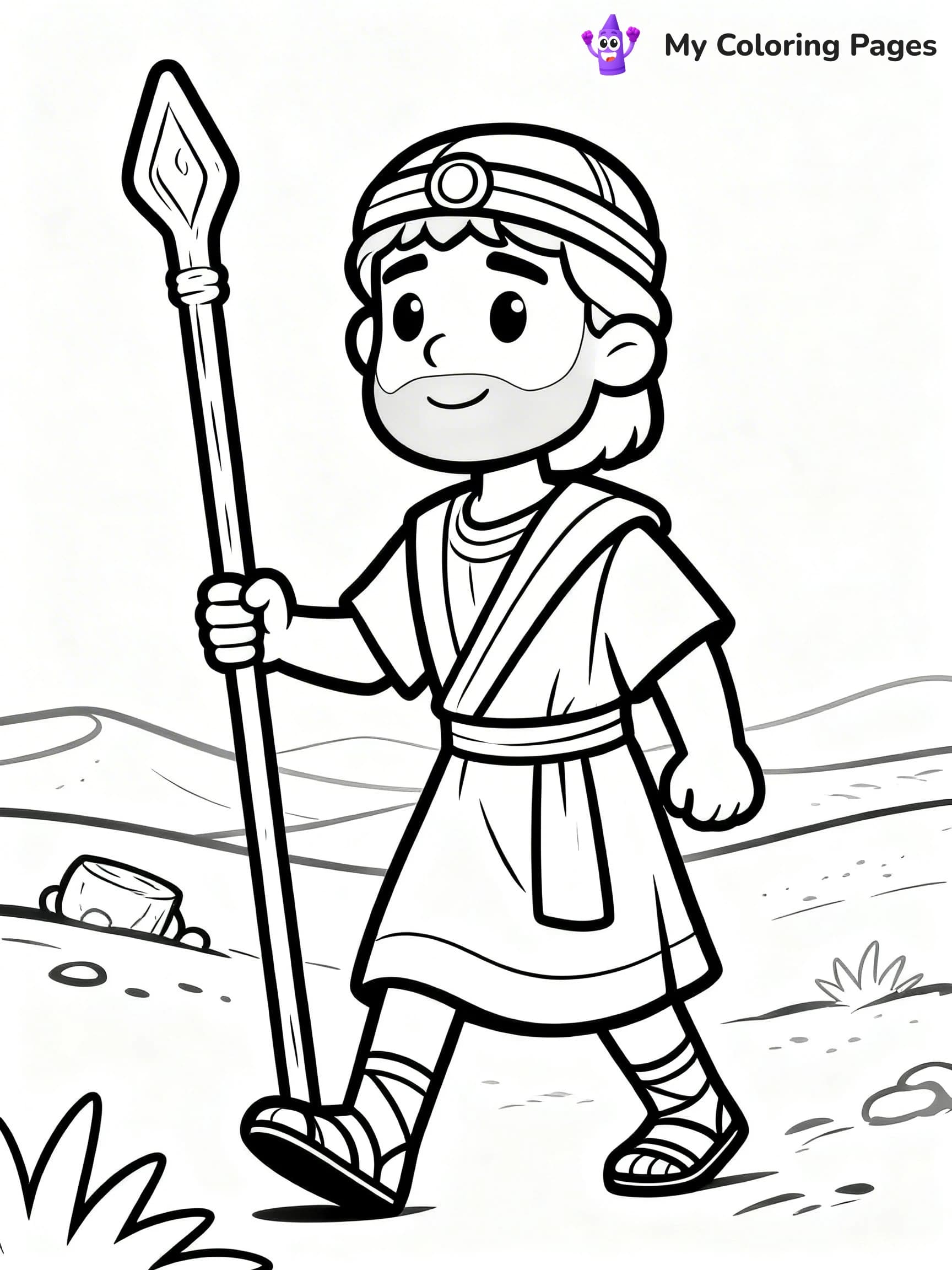 Joshua Coloring Pages - 18