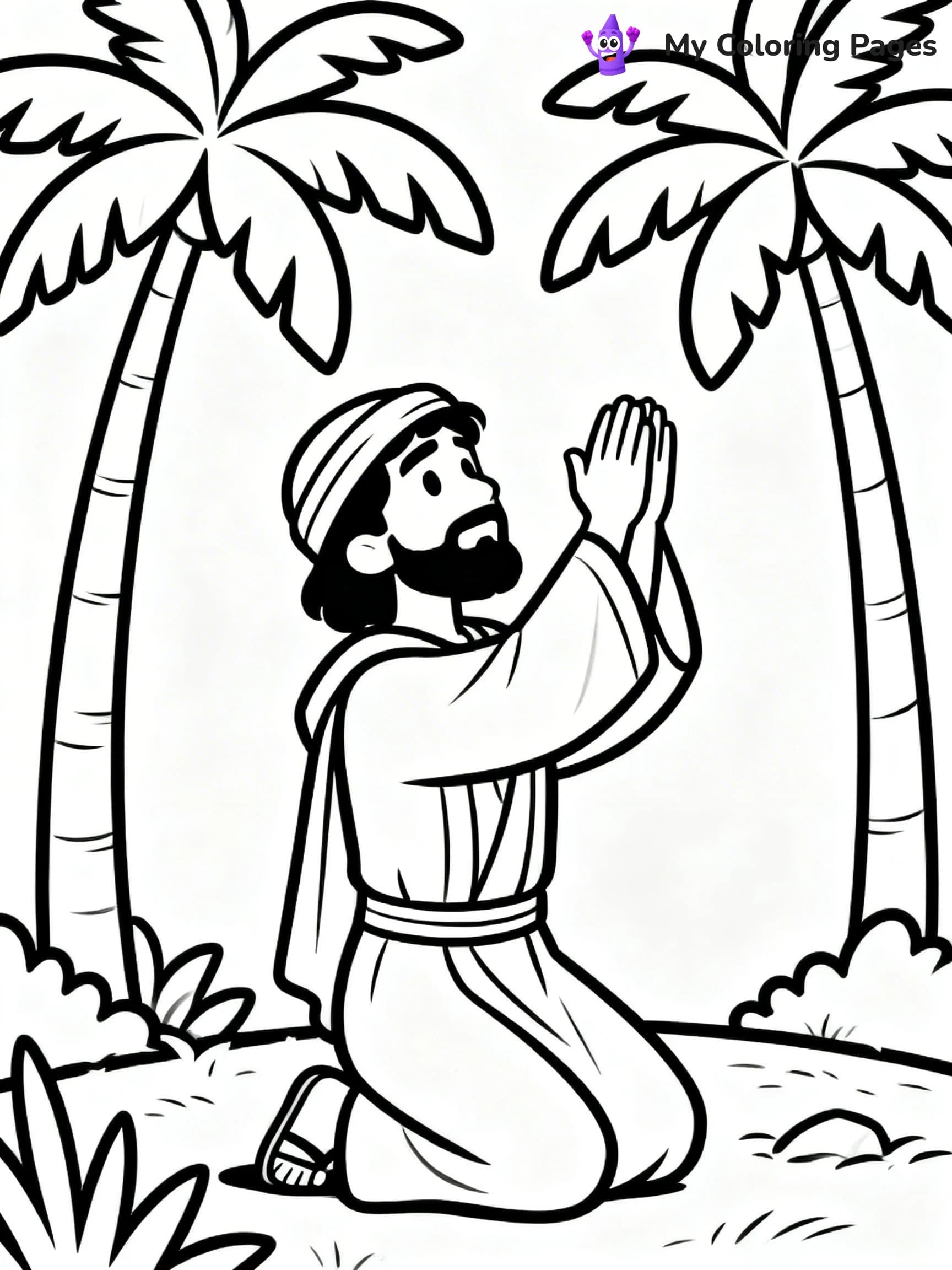 Joshua Coloring Pages - 17
