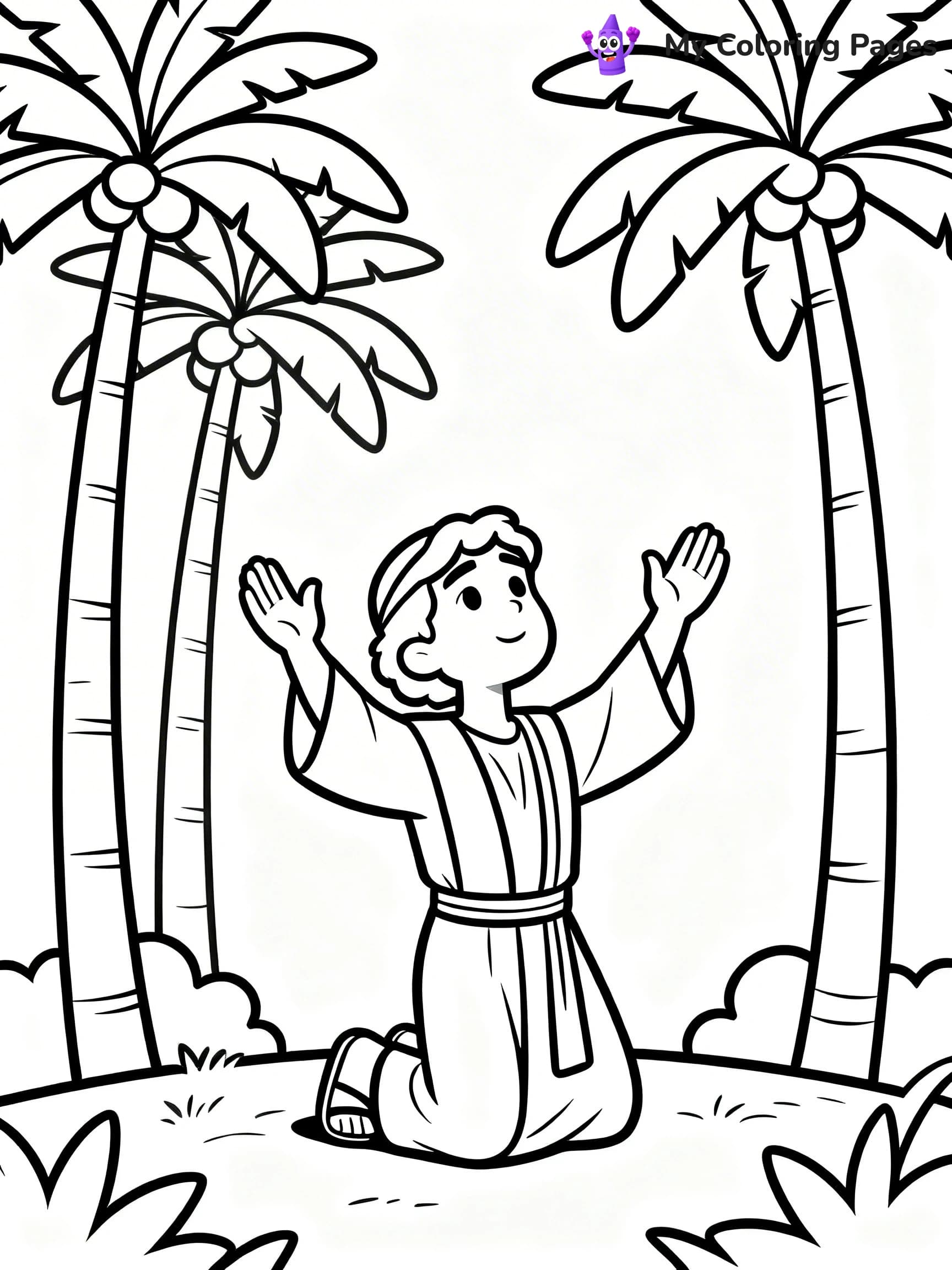 Joshua Coloring Pages - 16