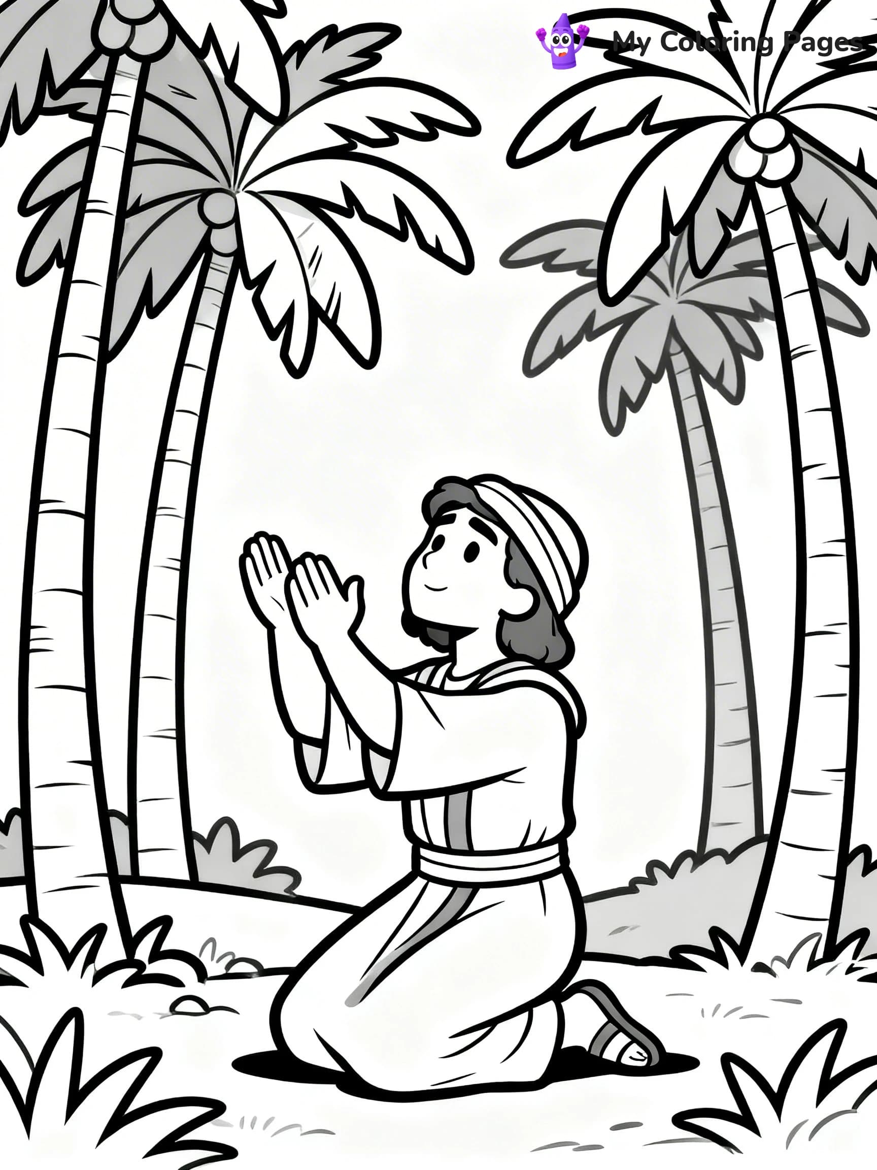 Joshua Coloring Pages - 14