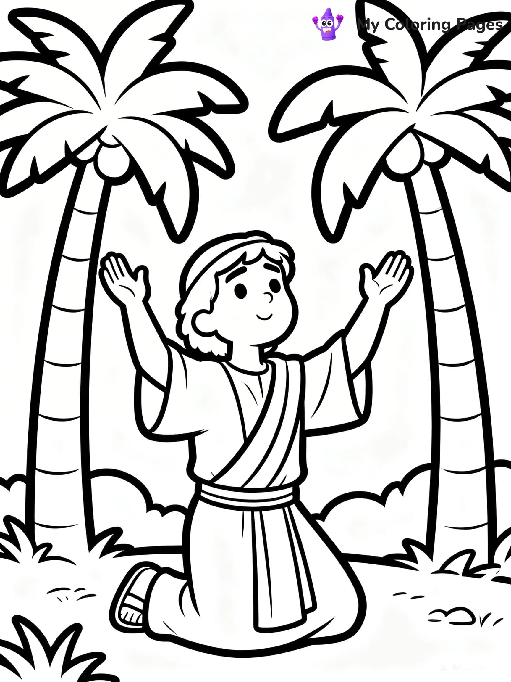 Joshua Coloring Pages - 13