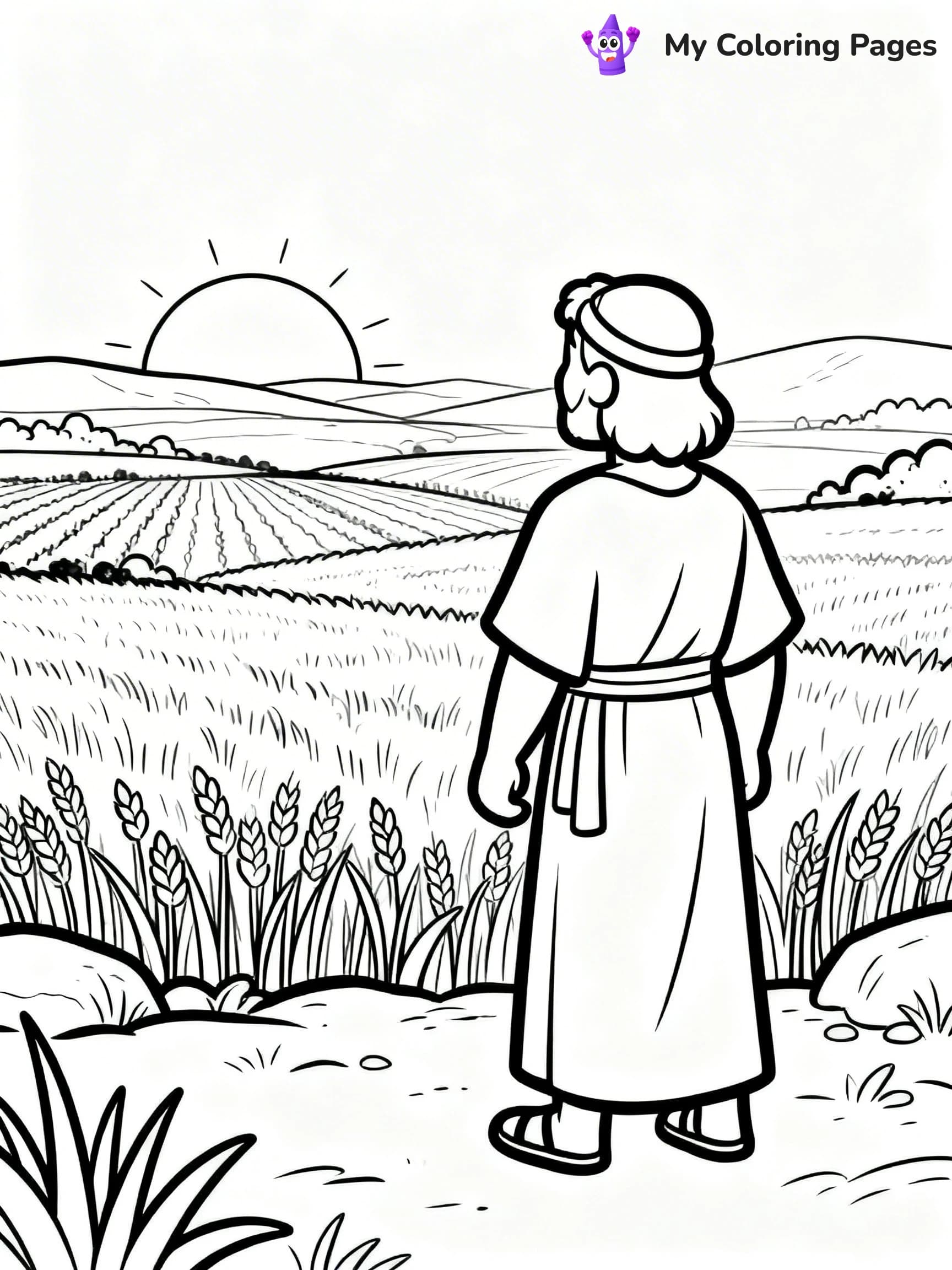 Joshua Coloring Pages - 11