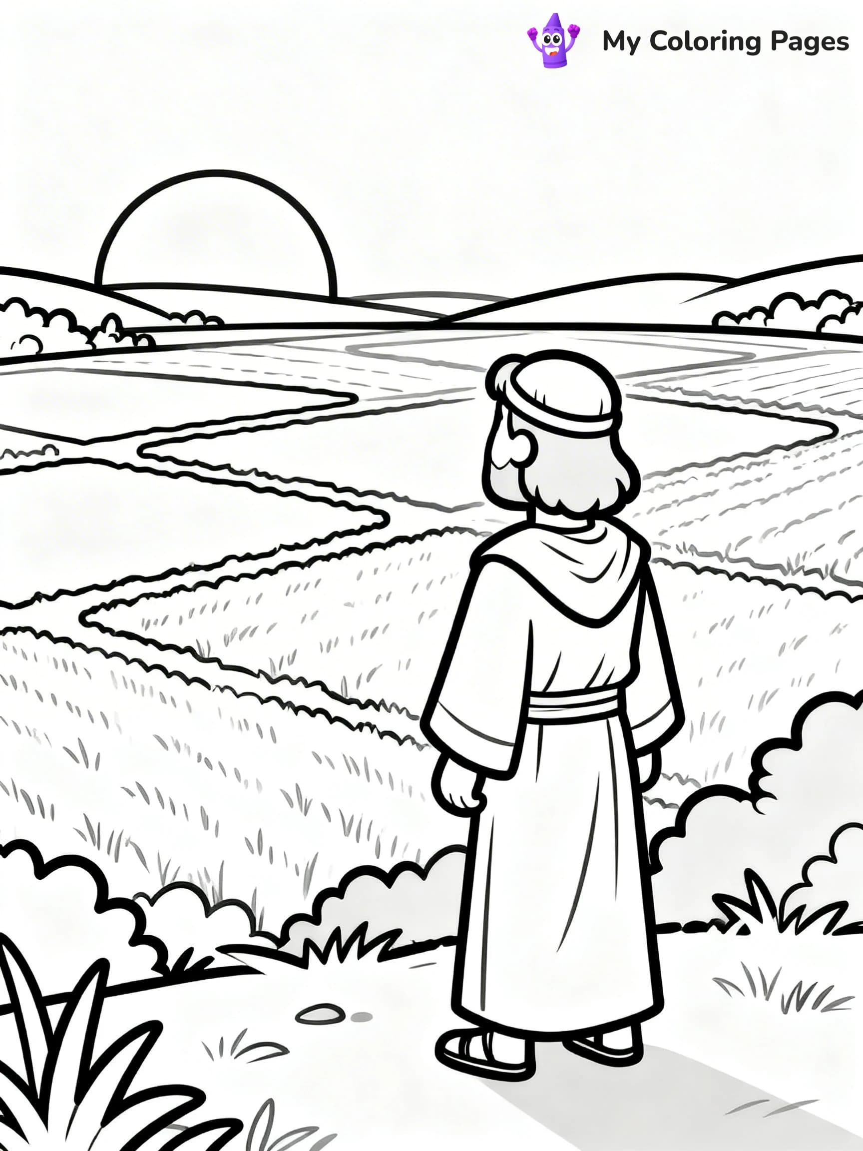 Joshua Coloring Pages - 10