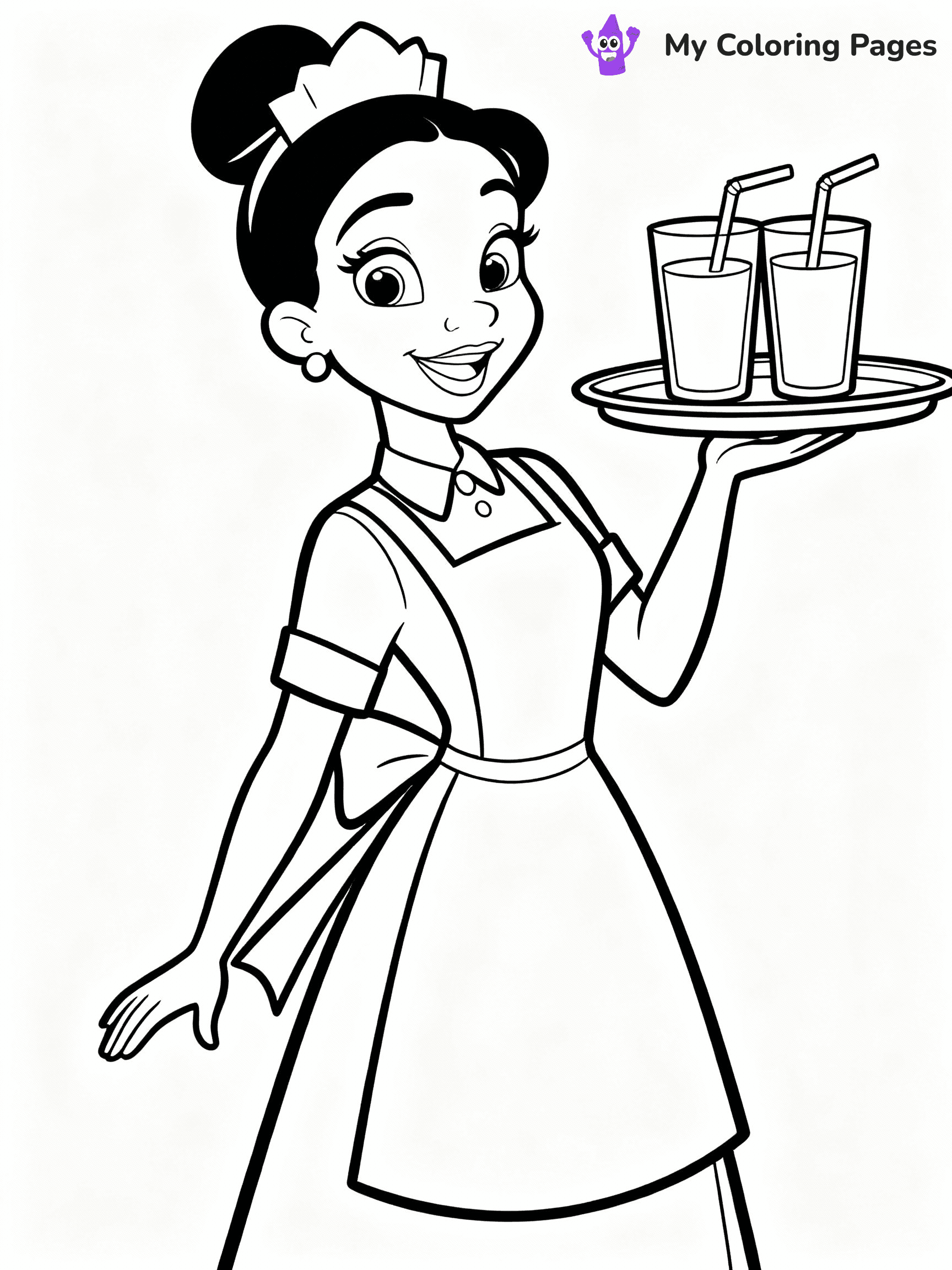 Princess And The Frog Coloring Pages - 27