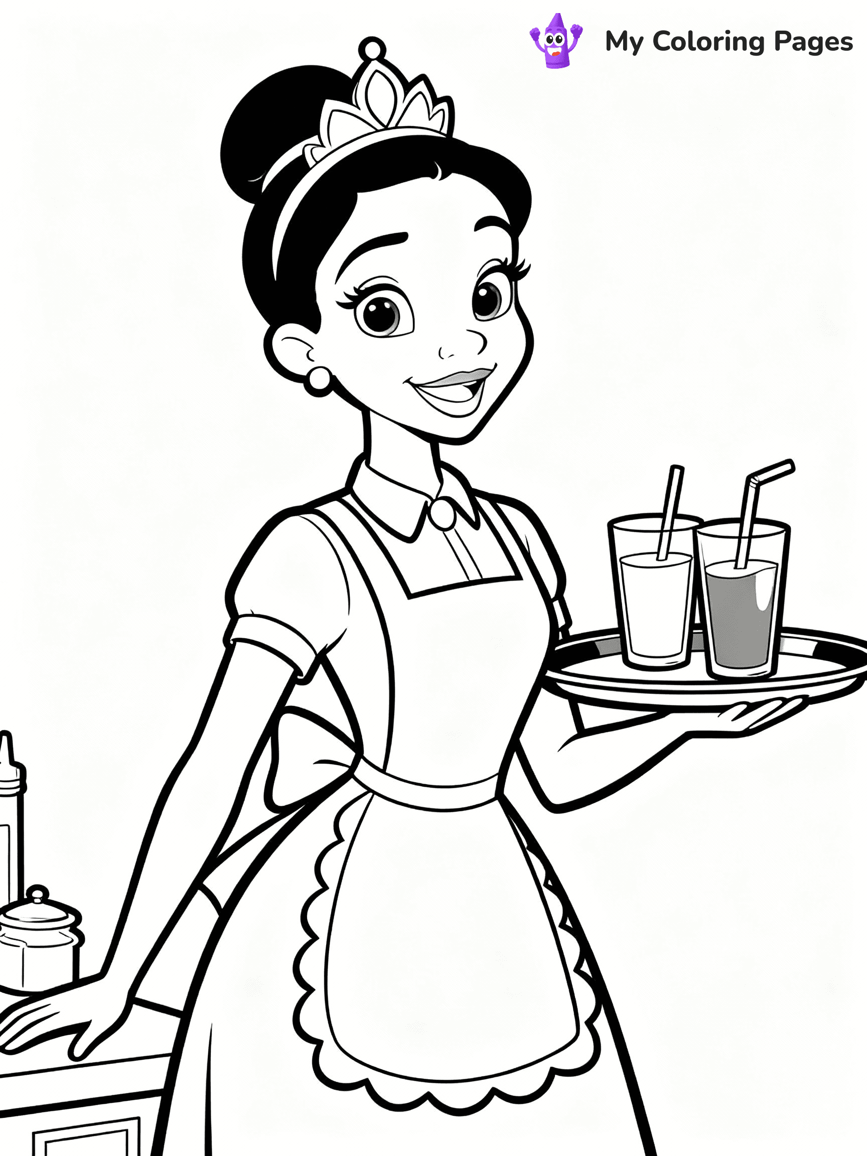 Princess And The Frog Coloring Pages - 26