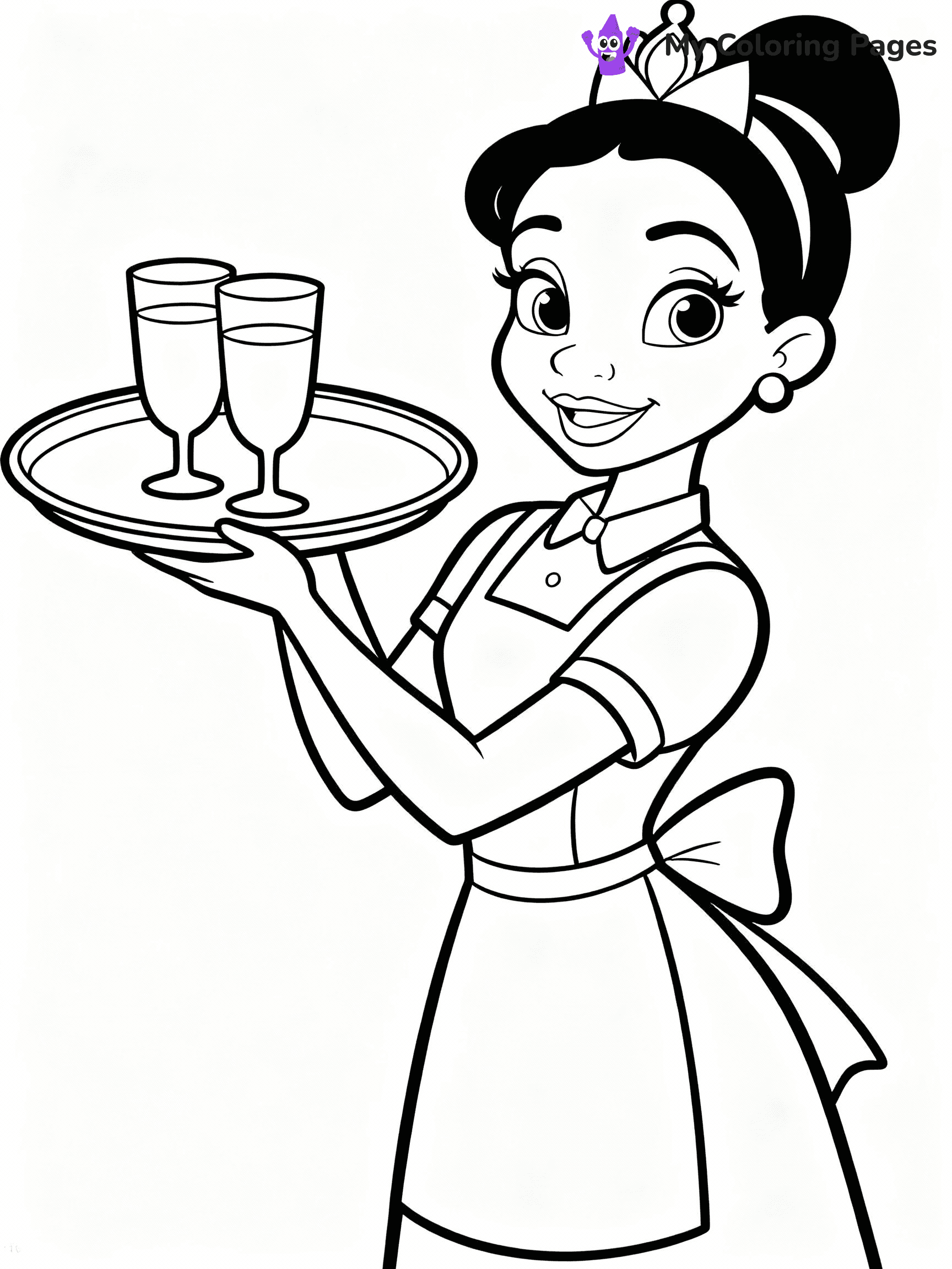 Princess And The Frog Coloring Pages - 22