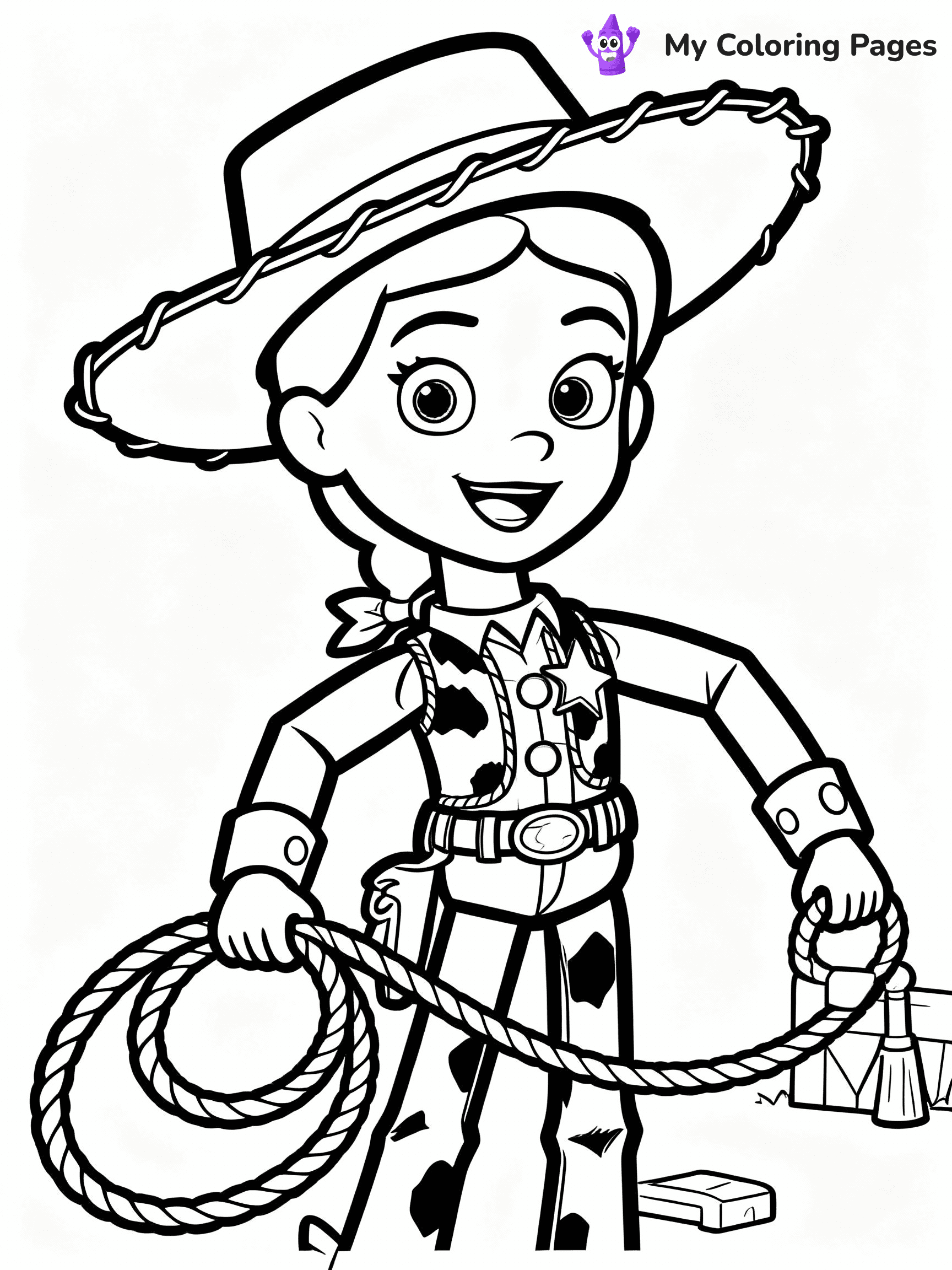 Woody Coloring Pages - 21