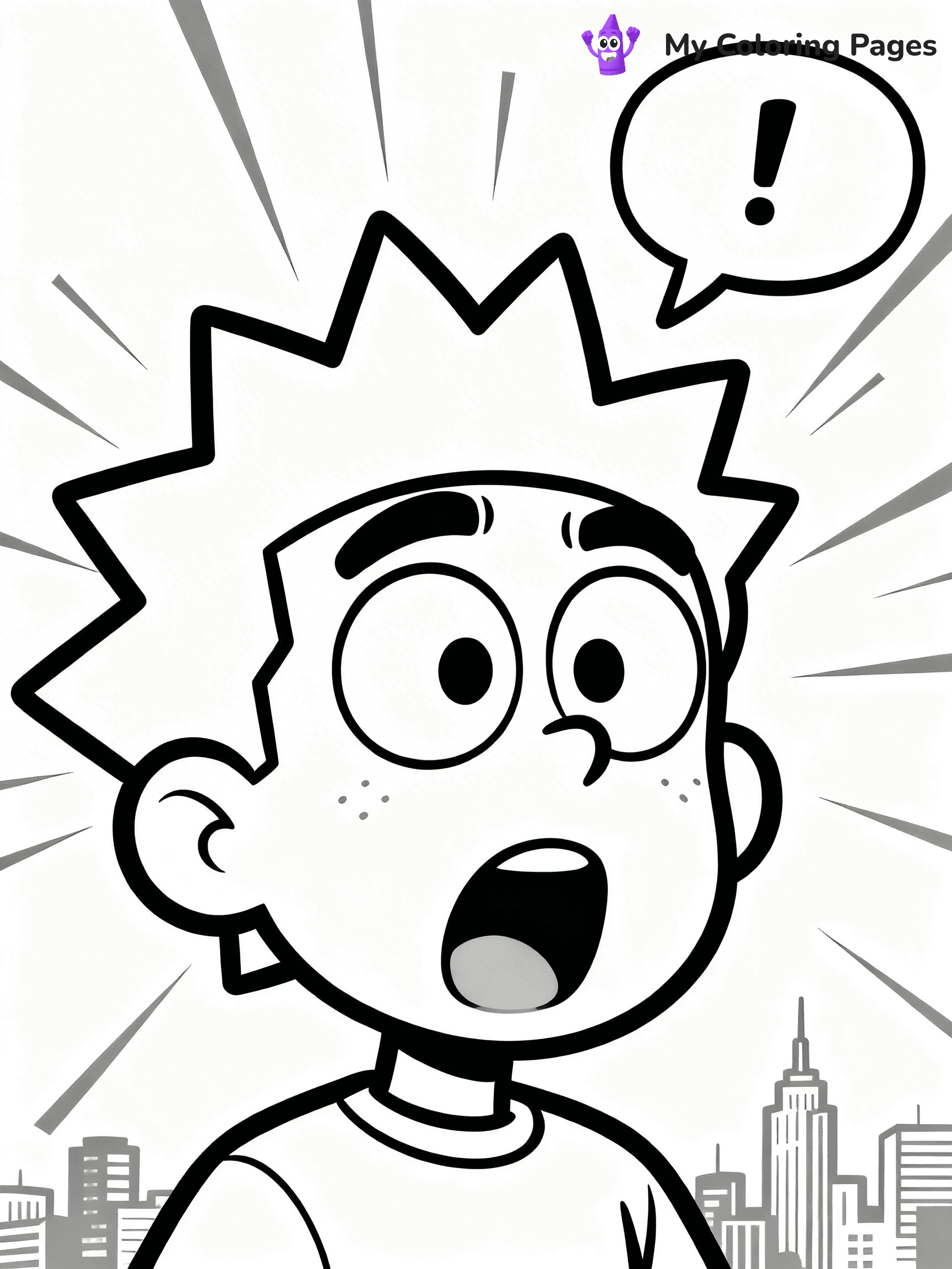 Pop Art Coloring Pages - 26