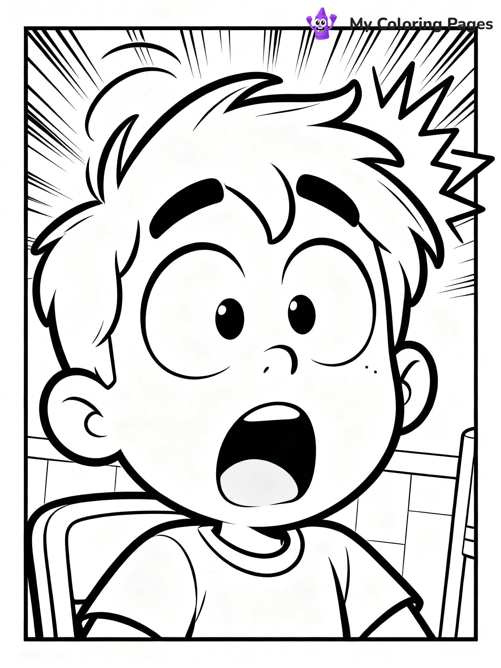 Pop Art Coloring Pages - 25