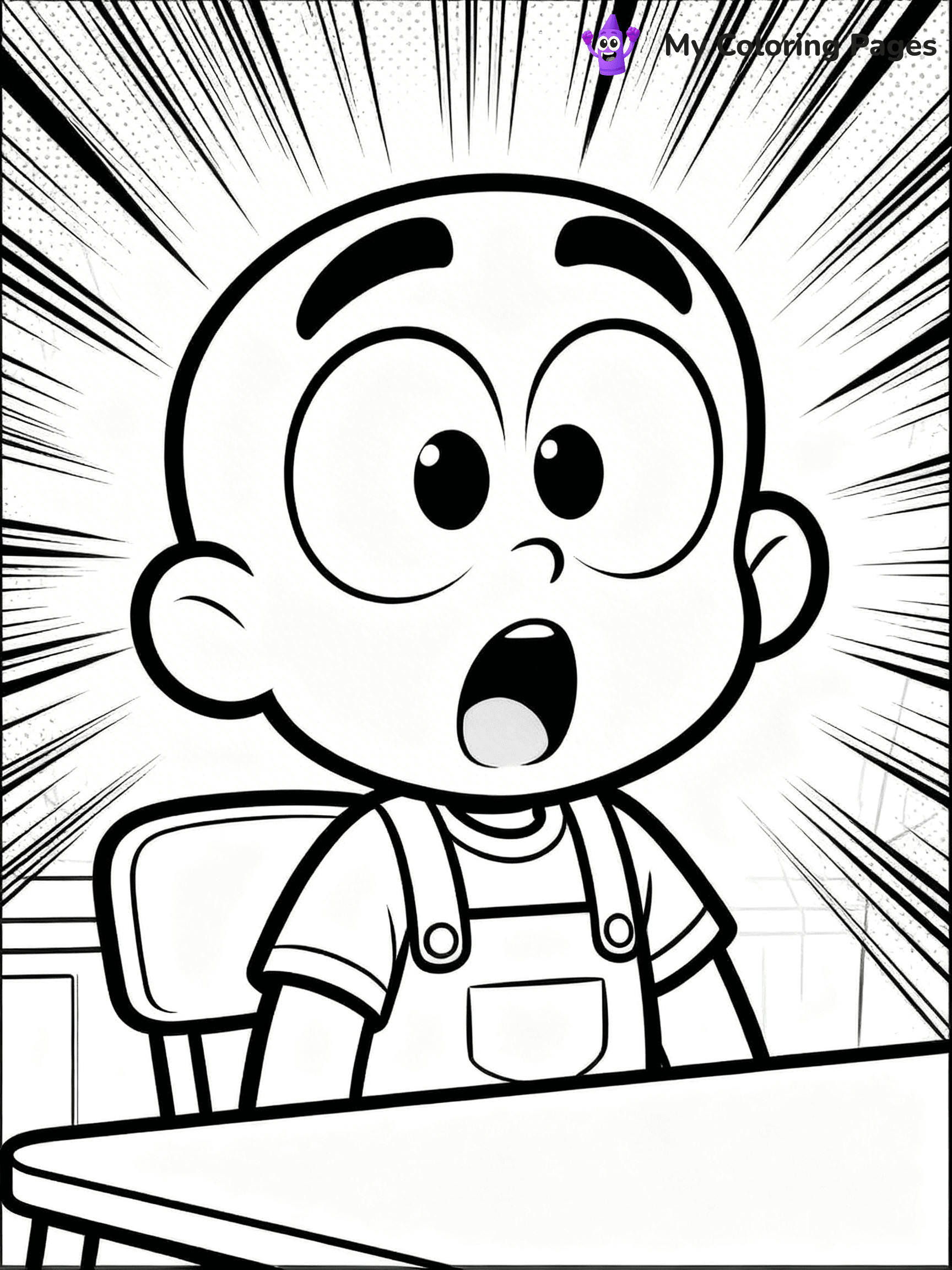 Pop Art Coloring Pages - 23