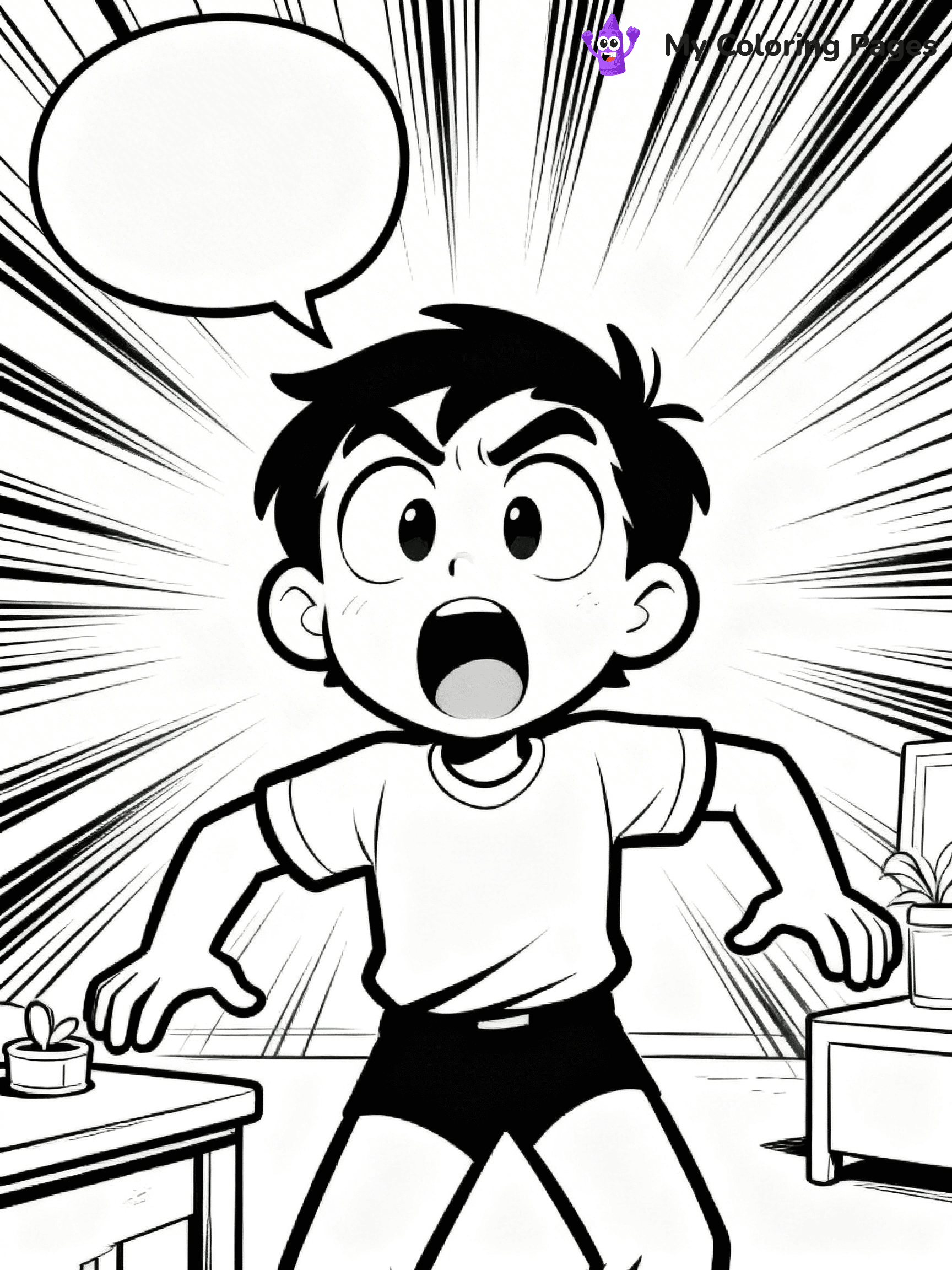 Pop Art Coloring Pages - 22