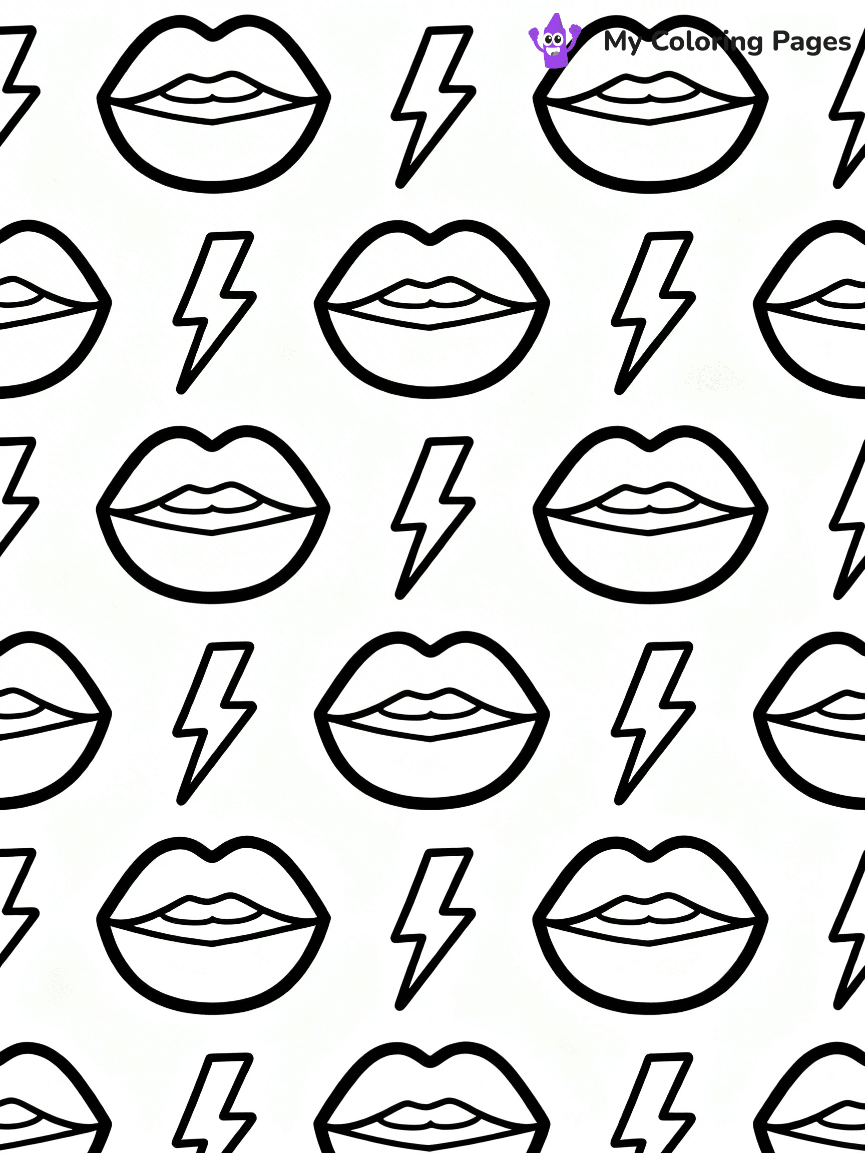 Pop Art Coloring Pages - 19