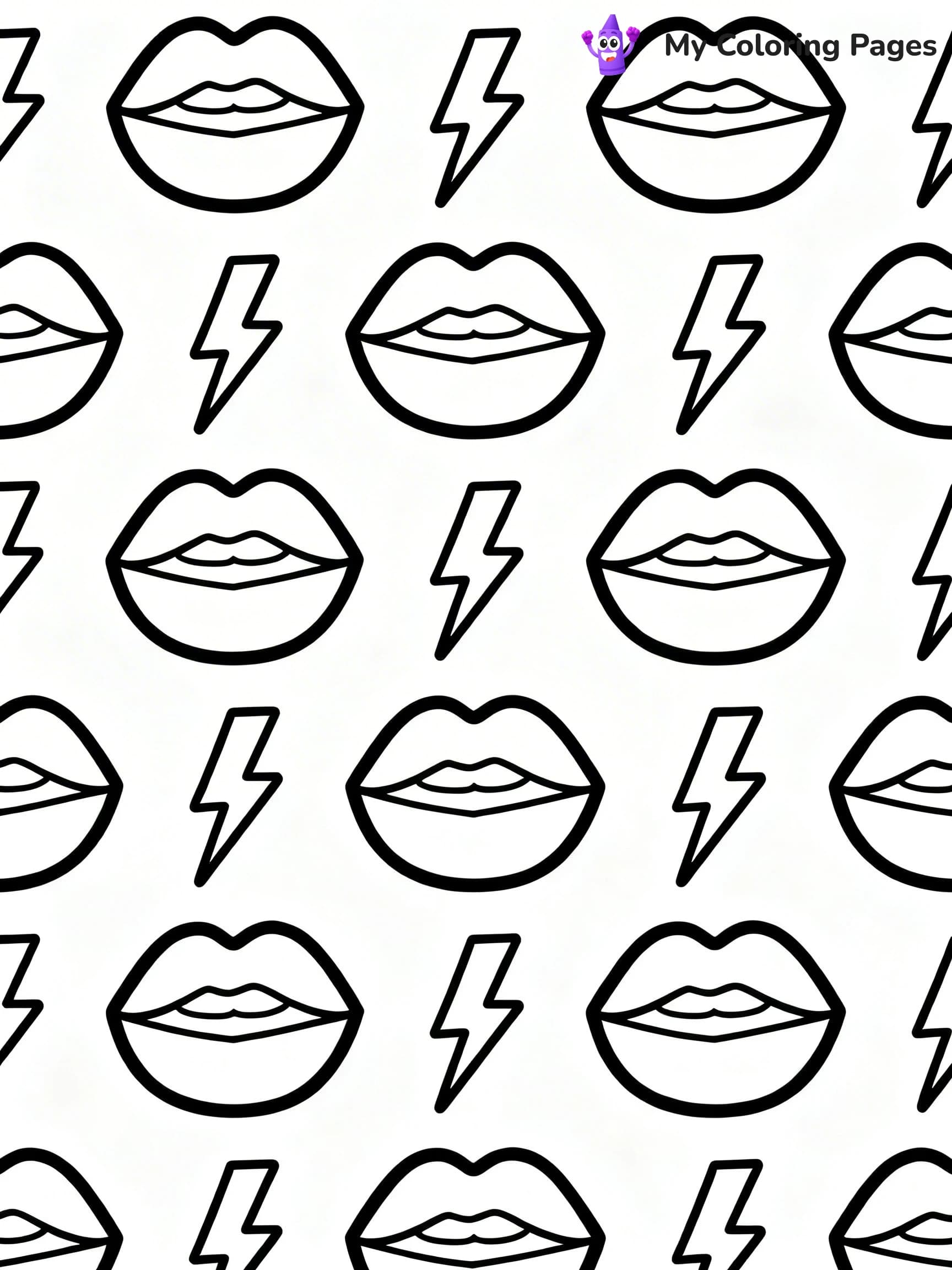 Pop Art Coloring Pages - 19