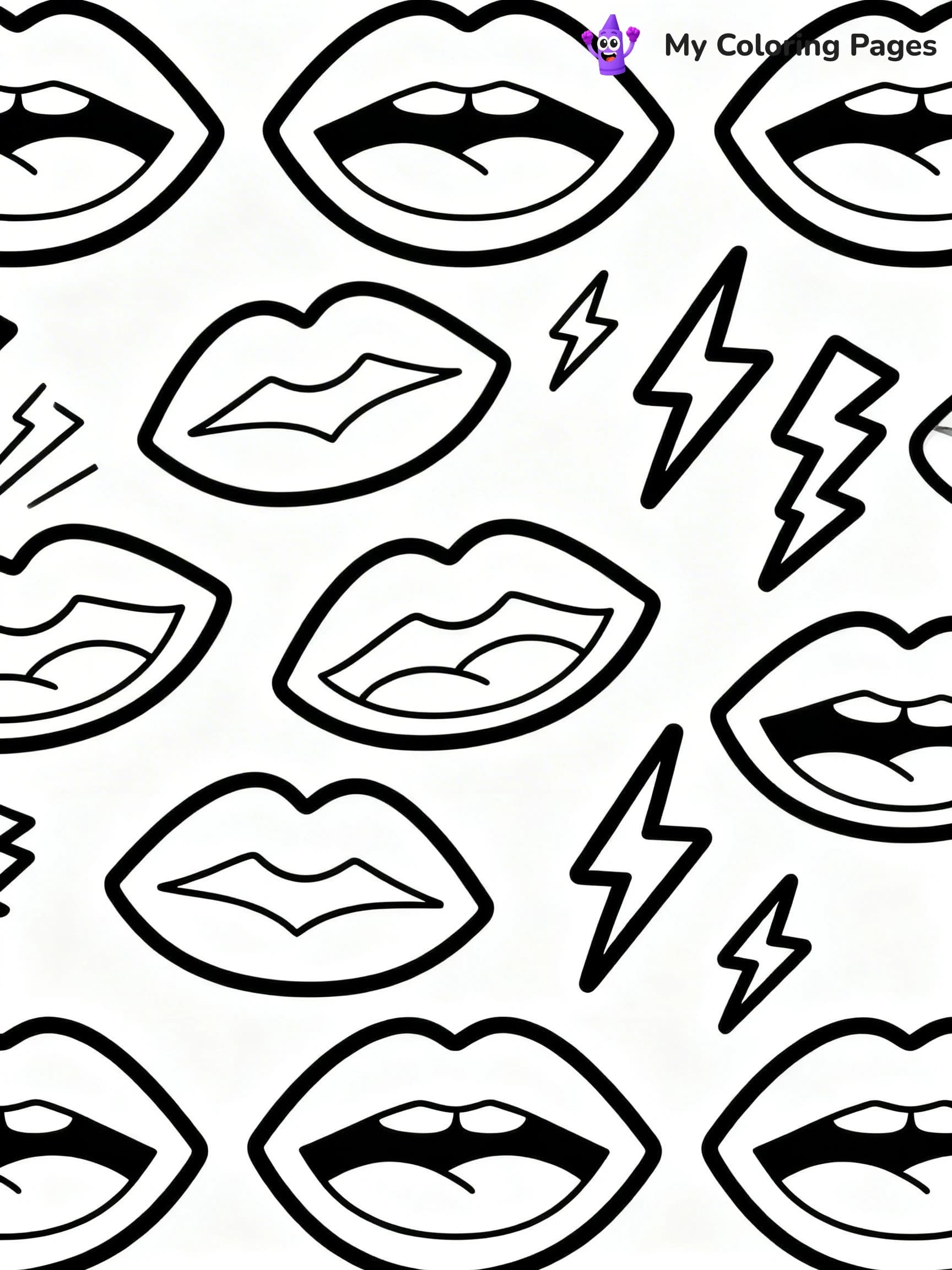 Pop Art Coloring Pages - 17