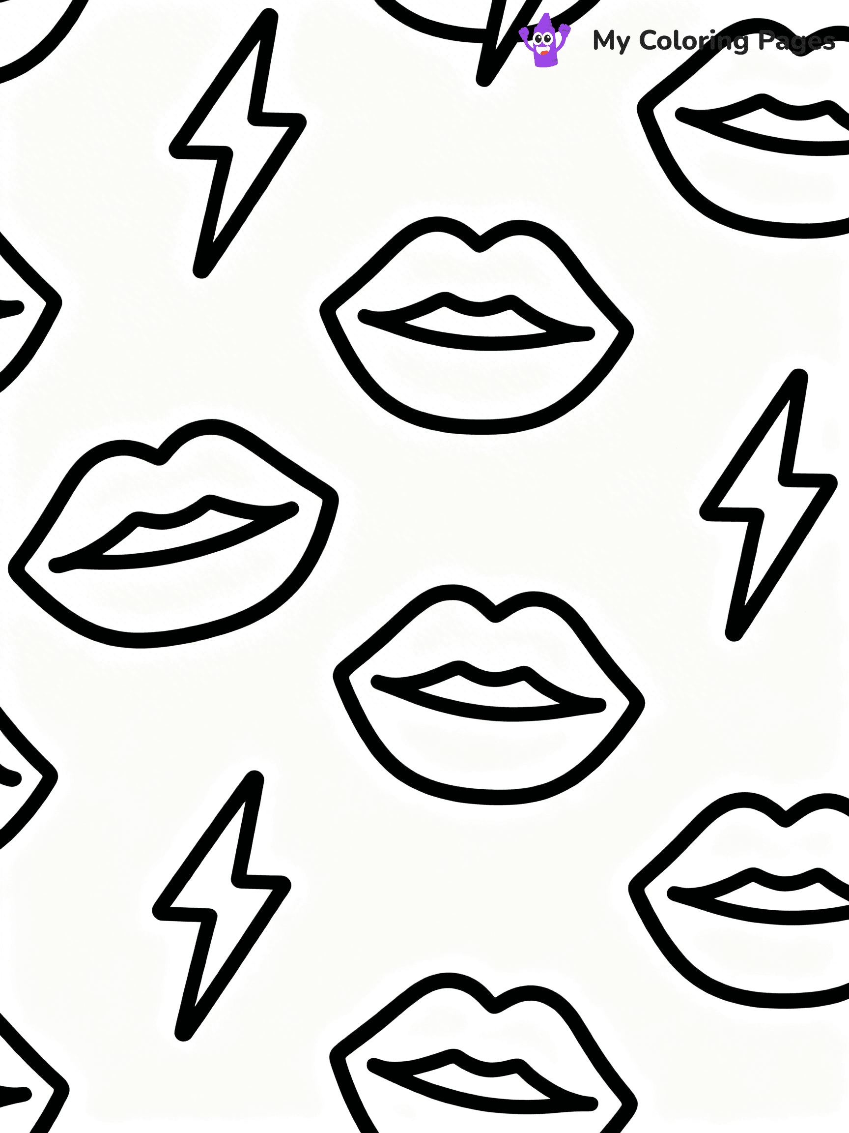 Pop Art Coloring Pages - 16