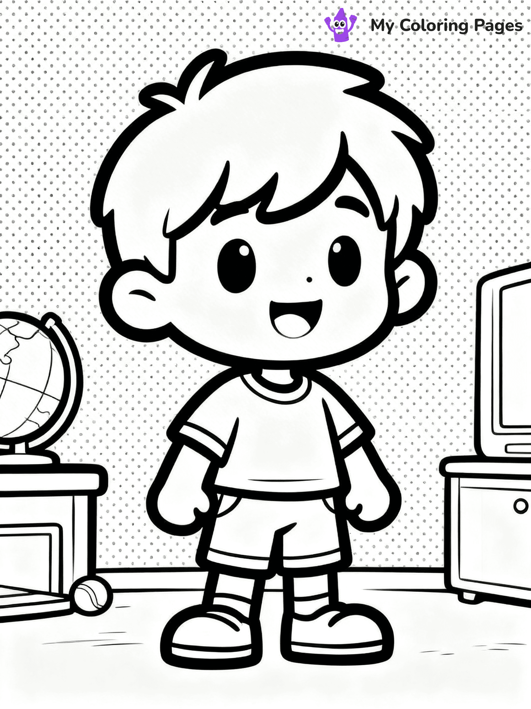 Pop Art Coloring Pages - 13