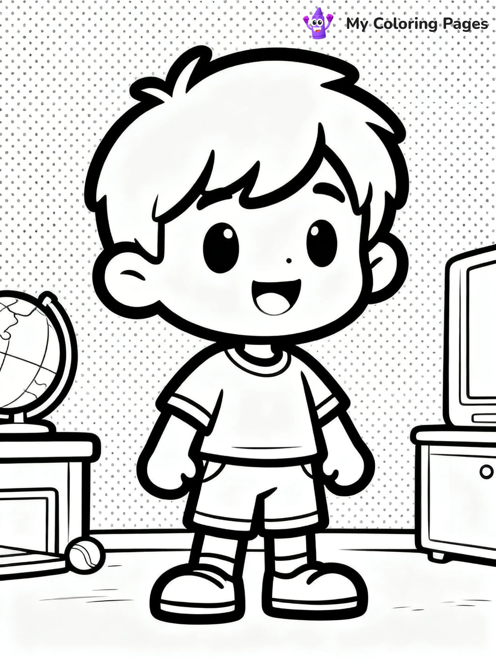 Pop Art Coloring Pages - 13