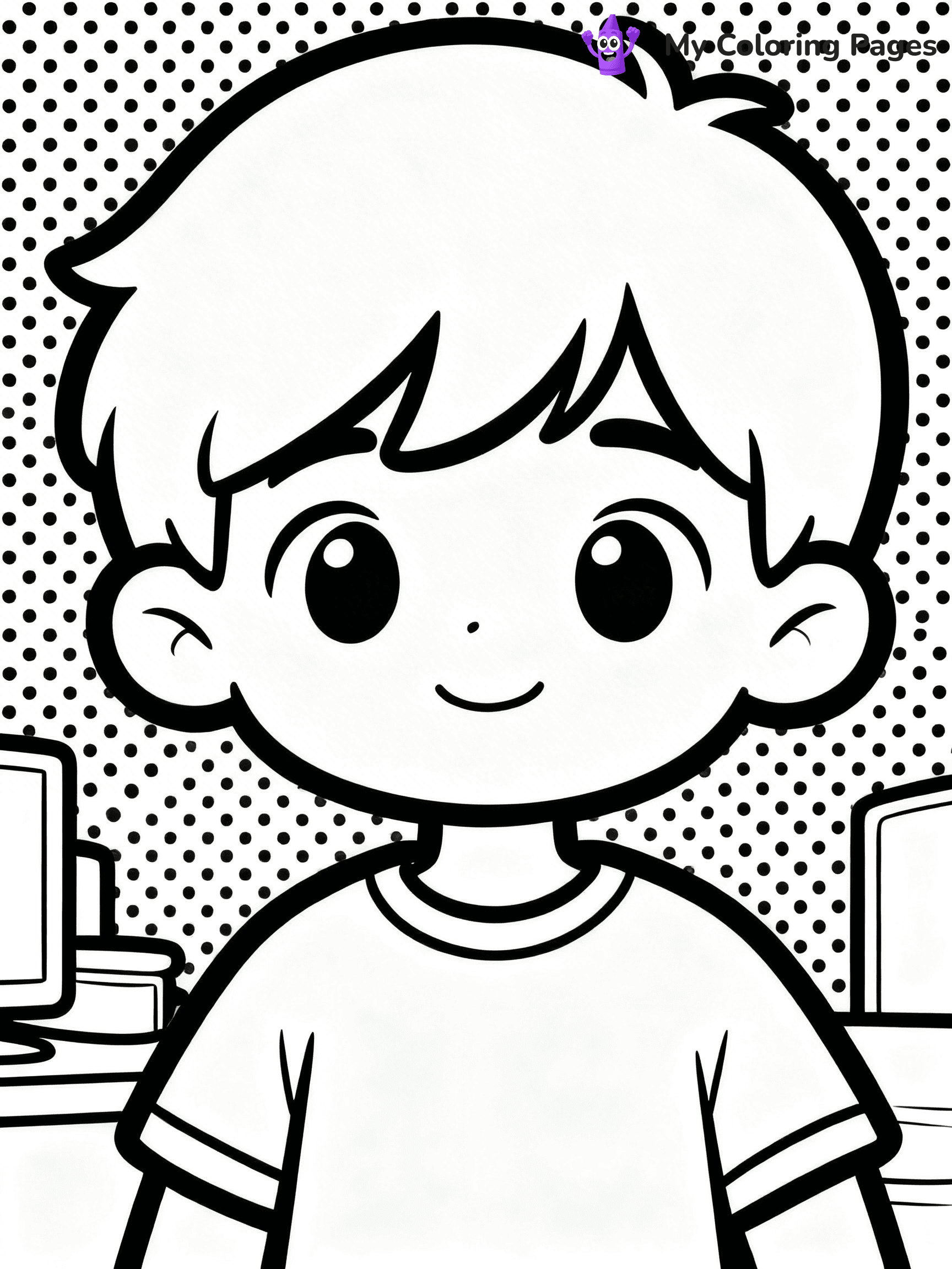 Pop Art Coloring Pages - 12