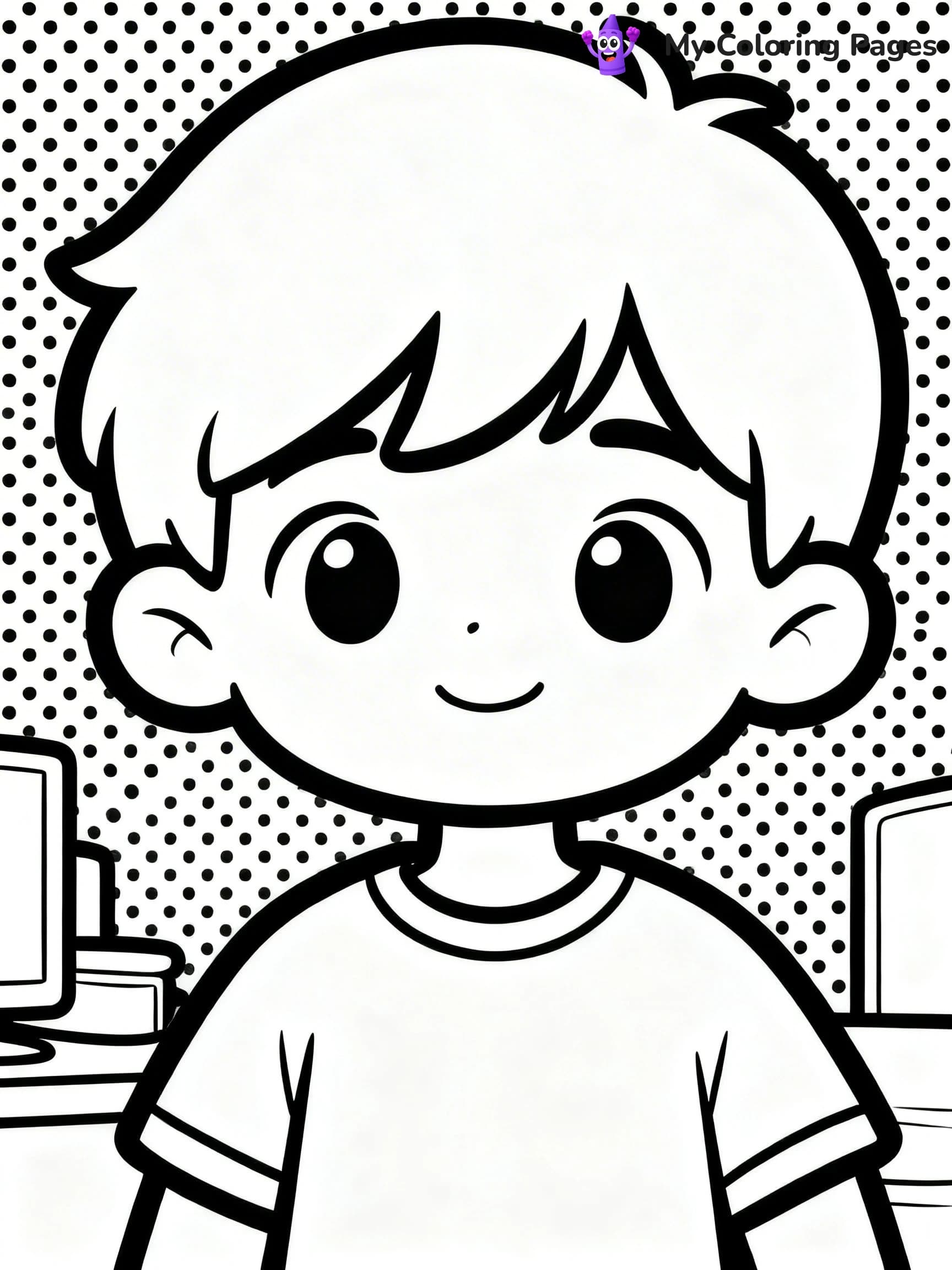 Pop Art Coloring Pages - 12